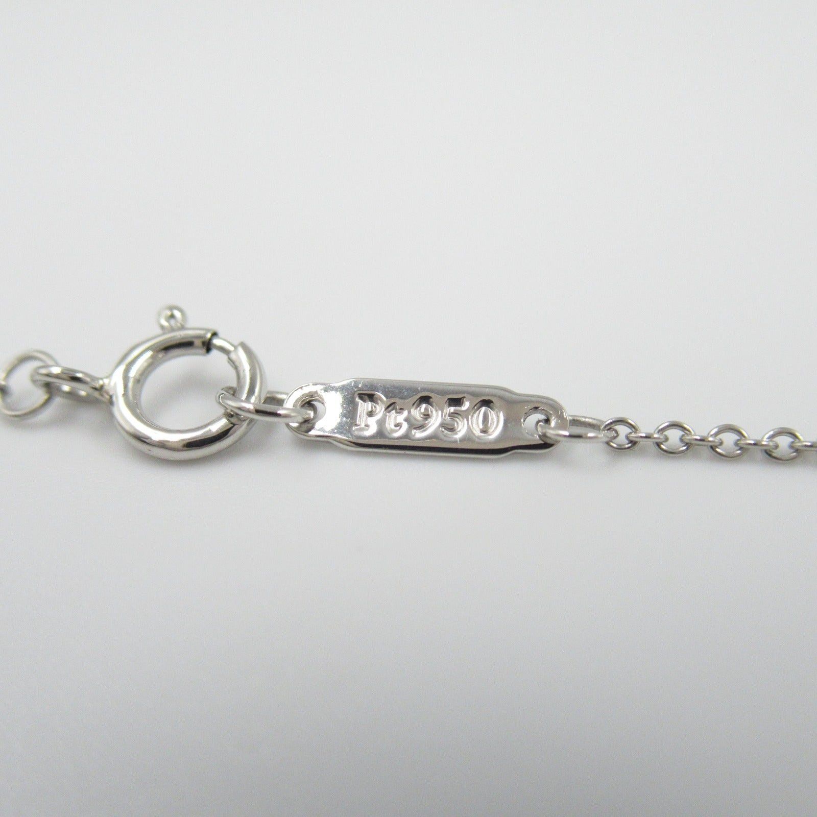 Tiffany & Co. Tiffany Co Large Cross Diamond Necklace Pt950 Platinum Clear Size ONE SIZE - 6 Thumbnail
