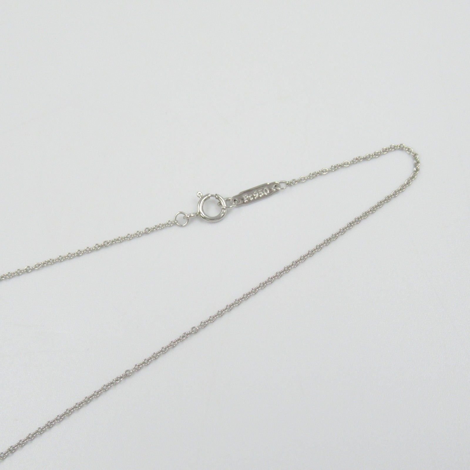 Tiffany & Co. Tiffany Co Large Cross Diamond Necklace Pt950 Platinum Clear Size ONE SIZE - 7 Thumbnail