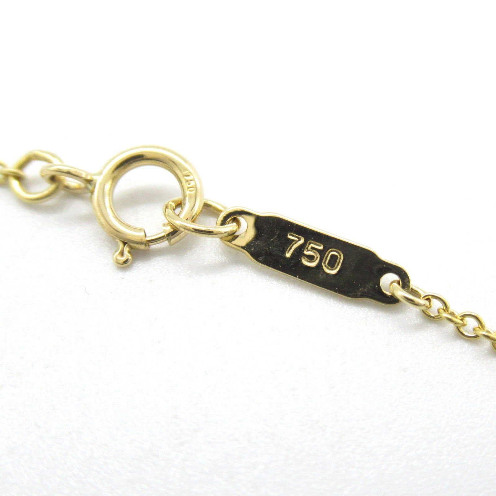 Tiffany Co Pinched Heart Necklace K18 (Yellow Gold) Gold