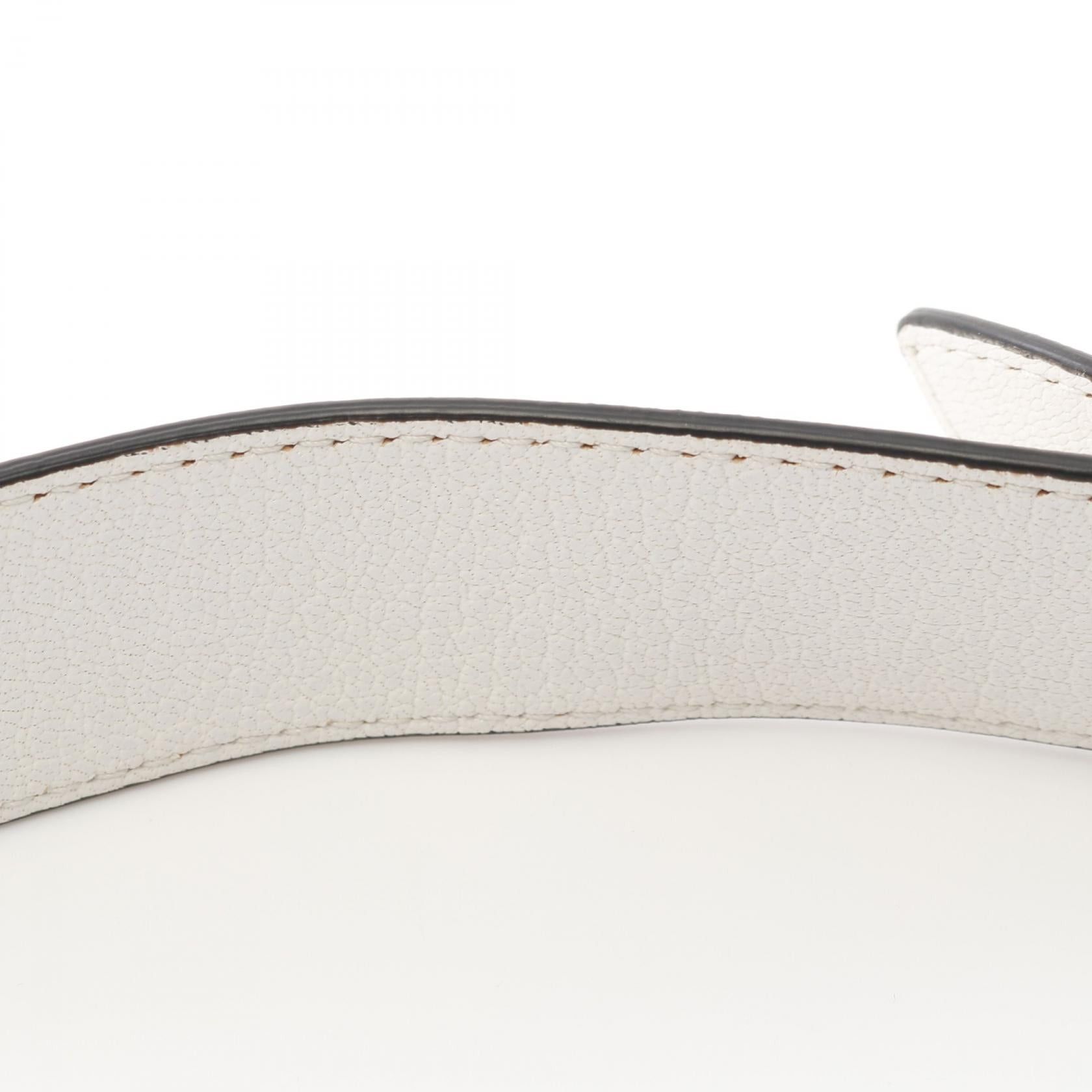 Bvlgari Bvlgari Pearl Shell Leather Embossed Logo Shoulder Bag White Size ONE SIZE - 6 Thumbnail
