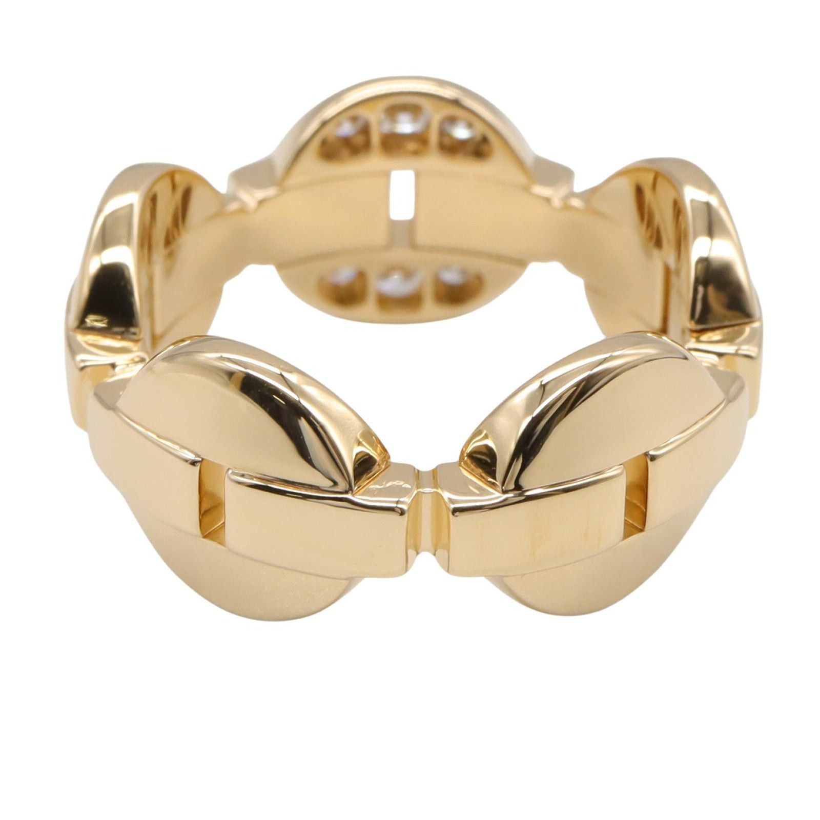 Cartier Cartier Imaria Ring Diamond K18 (Yellow Gold) Clear Size ONE SIZE - 3 Thumbnail