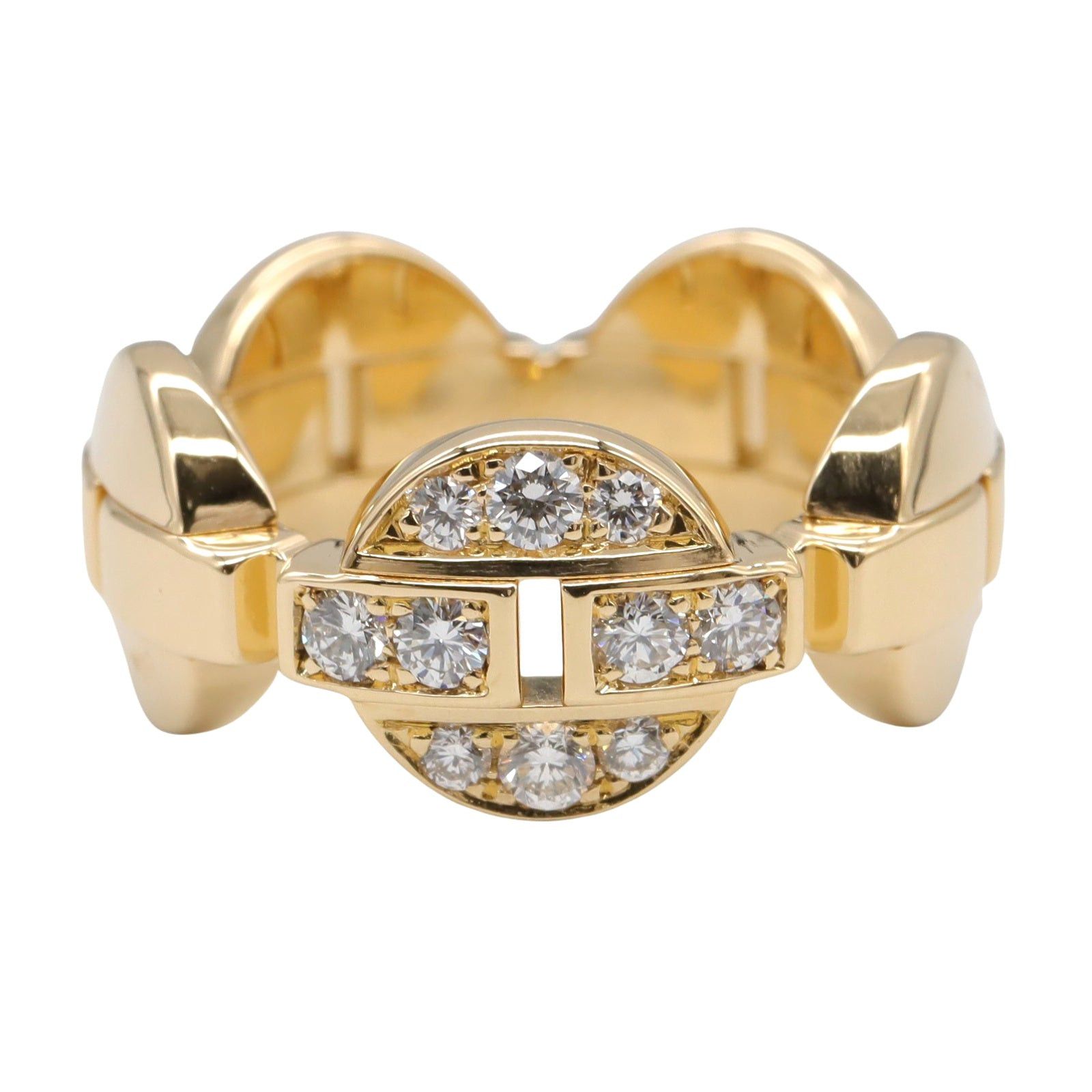 Cartier Cartier Imaria Ring Diamond K18 (Yellow Gold) Clear Size ONE SIZE - 2 Thumbnail
