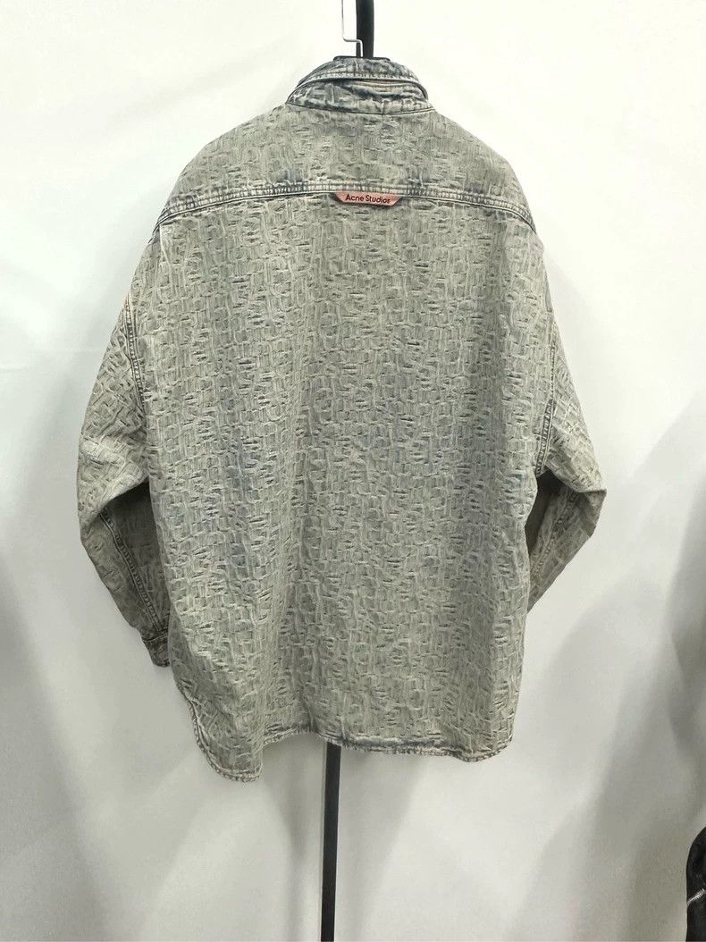 Acne Studios Acne Studios Blue Long Sleeve Denim Jacket-yf Size US L / EU 52-54 / 3 - 2 Thumbnail