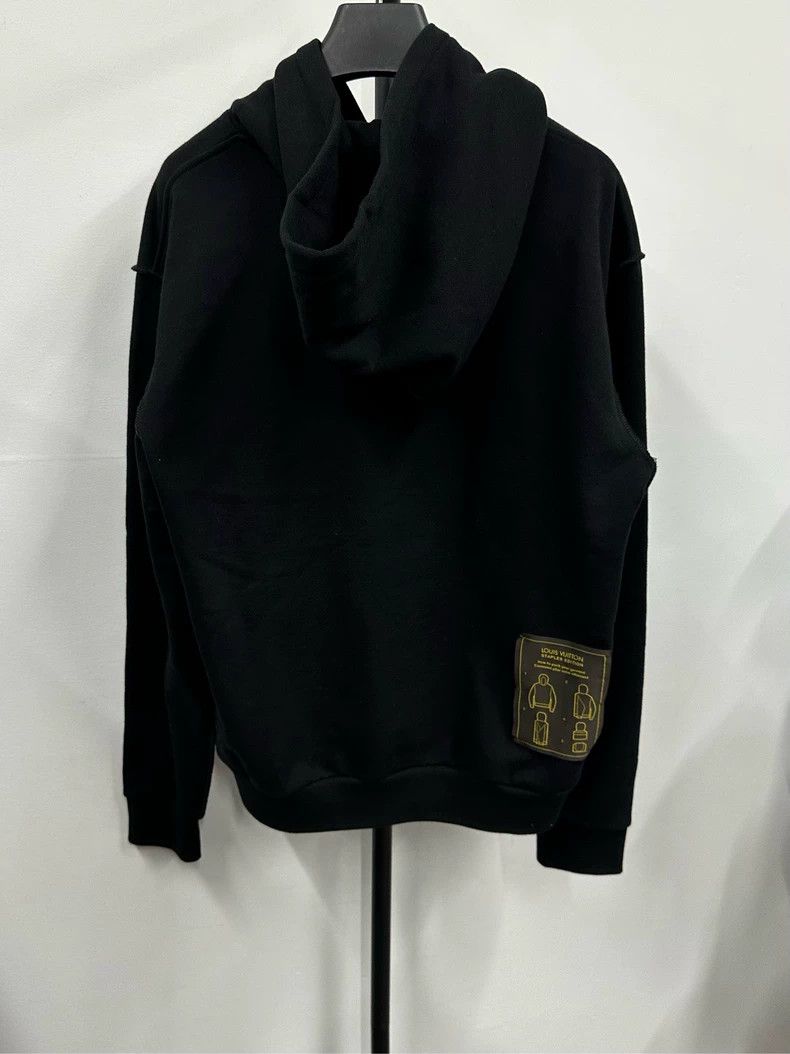 Louis Vuitton Louis Vuitton Black Long Sleeve Hoodie-yf Size US S / EU 44-46 / 1 - 2 Thumbnail