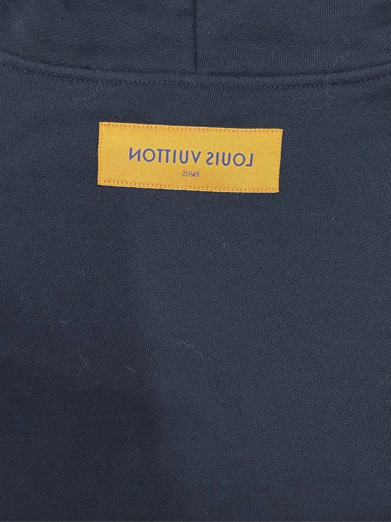 Louis Vuitton Louis Vuitton Black Long Sleeve Hoodie-yf Size US S / EU 44-46 / 1 - 4 Thumbnail