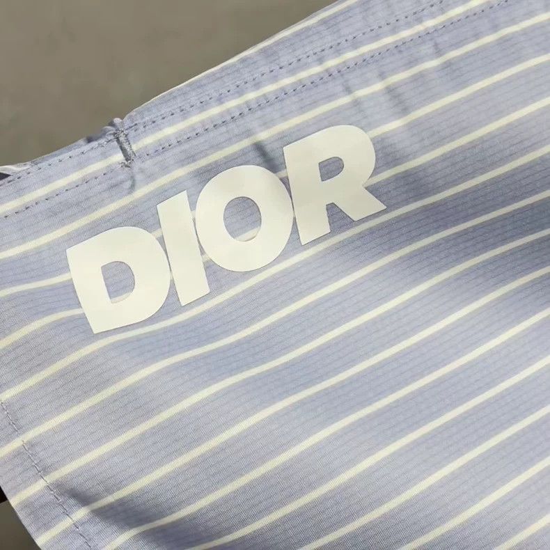 Dior Dior Logo Stripe Short Pants for Summer-yf Size US 36 / EU 52 - 2 Thumbnail