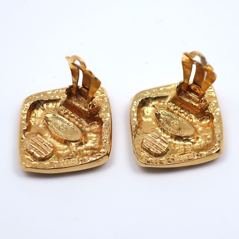 Chanel Chanel Chanel Coco Mark Earrings Metal Earrings DUTY FREE for USA Size ONE SIZE - 5 Thumbnail