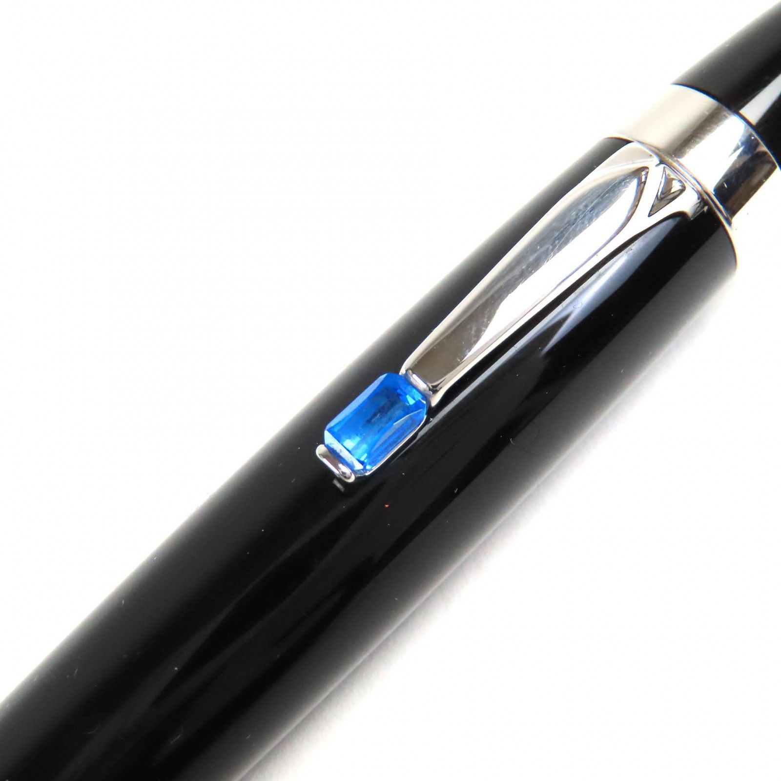 Montblanc Montblanc Montblanc Boheme PIX Blue Gemstone White Gold Ballpoint Pen Metal Pen Size ONE SIZE - 6 Thumbnail