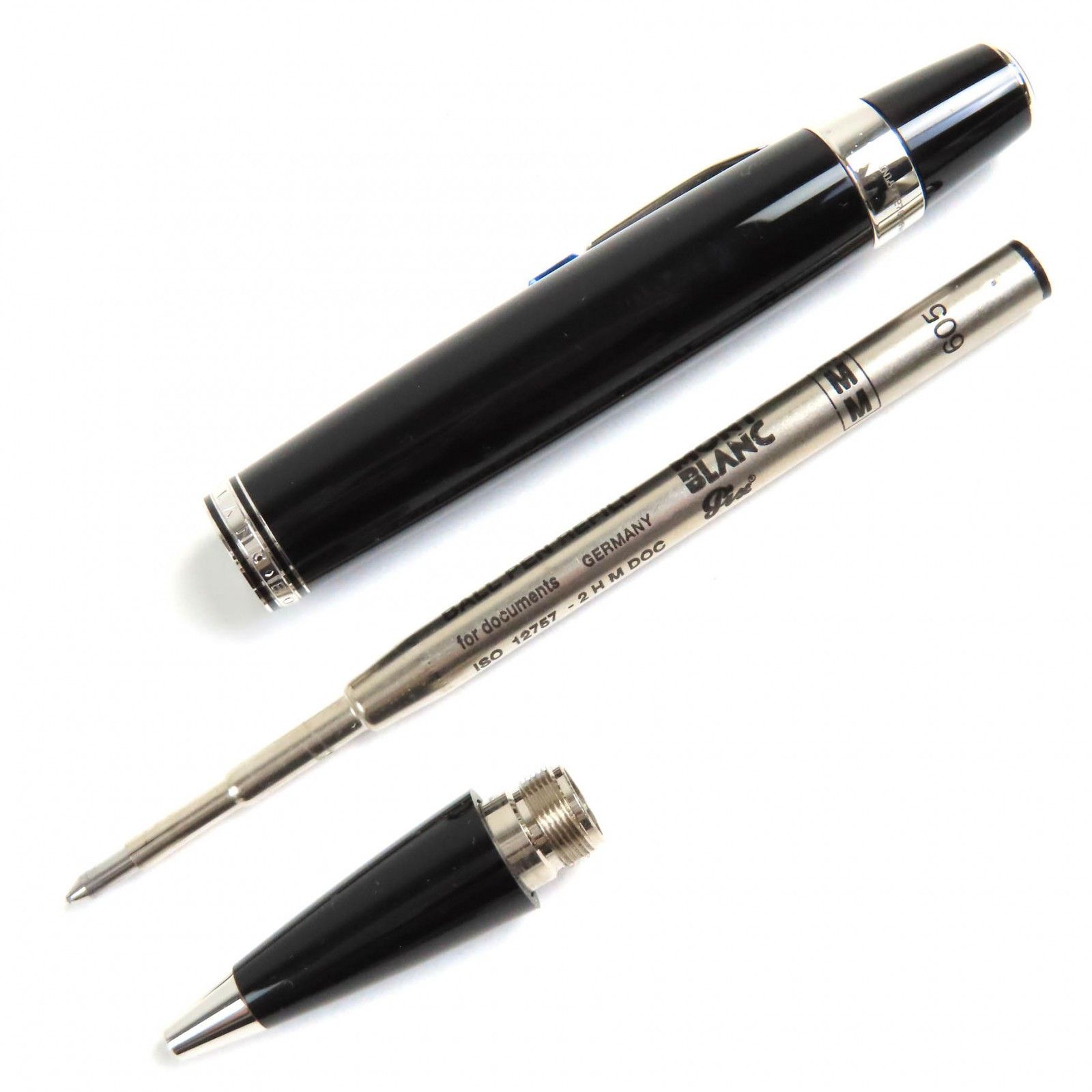 Montblanc Montblanc Montblanc Boheme PIX Blue Gemstone White Gold Ballpoint Pen Metal Pen Size ONE SIZE - 3 Thumbnail