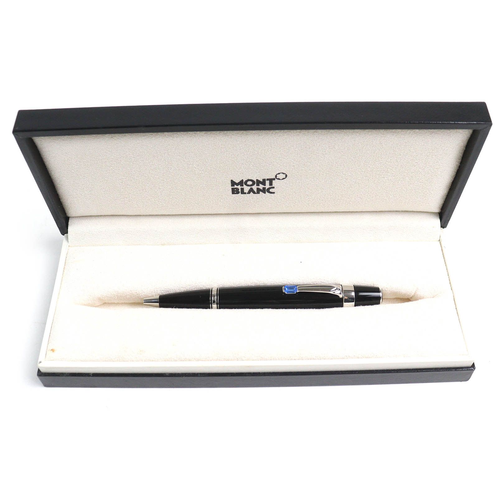 Montblanc Montblanc Montblanc Boheme PIX Blue Gemstone White Gold Ballpoint Pen Metal Pen Size ONE SIZE - 2 Thumbnail