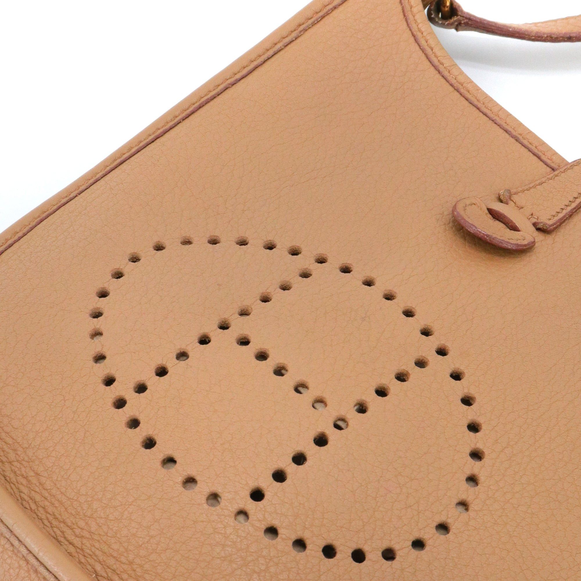 Hermes HERMÈS - Hermès Evelyne 16 shoulder bag in brown clemence leather Size ONE SIZE - 5 Thumbnail