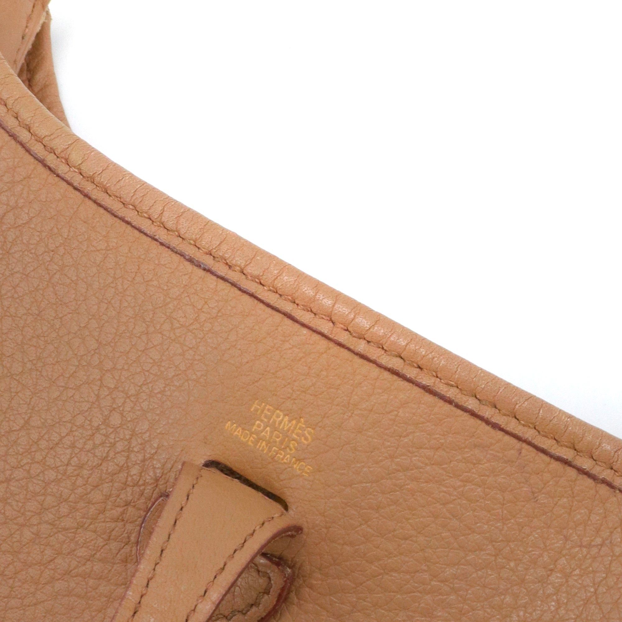 Hermes HERMÈS - Hermès Evelyne 16 shoulder bag in brown clemence leather Size ONE SIZE - 7 Thumbnail