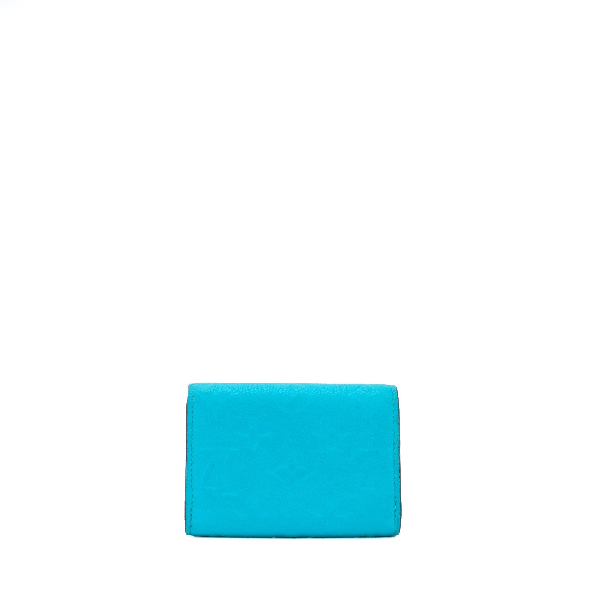 Louis Vuitton LOUIS VUITTON - Louis Vuitton Rosalie coin purse in blue empreinte leather Size ONE SIZE - 3 Thumbnail