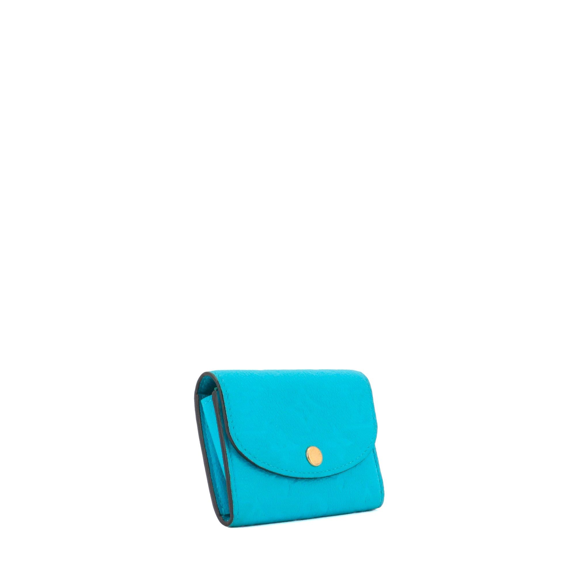 Louis Vuitton LOUIS VUITTON - Louis Vuitton Rosalie coin purse in blue empreinte leather Size ONE SIZE - 2 Thumbnail