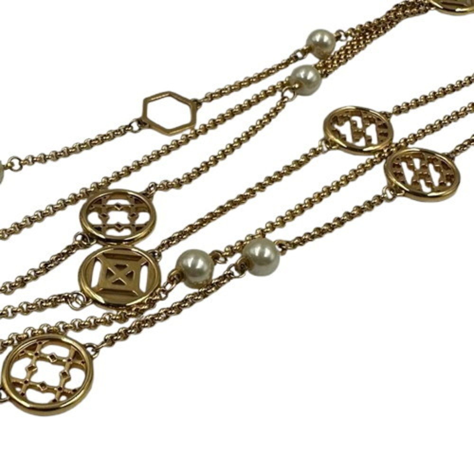 Tory Burch TORY BURCH 3-row necklace in gold Size ONE SIZE - 6 Thumbnail