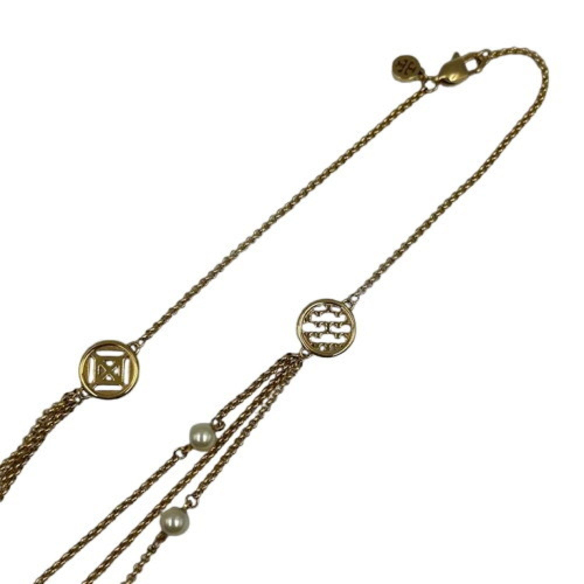 Tory Burch TORY BURCH 3-row necklace in gold Size ONE SIZE - 5 Thumbnail