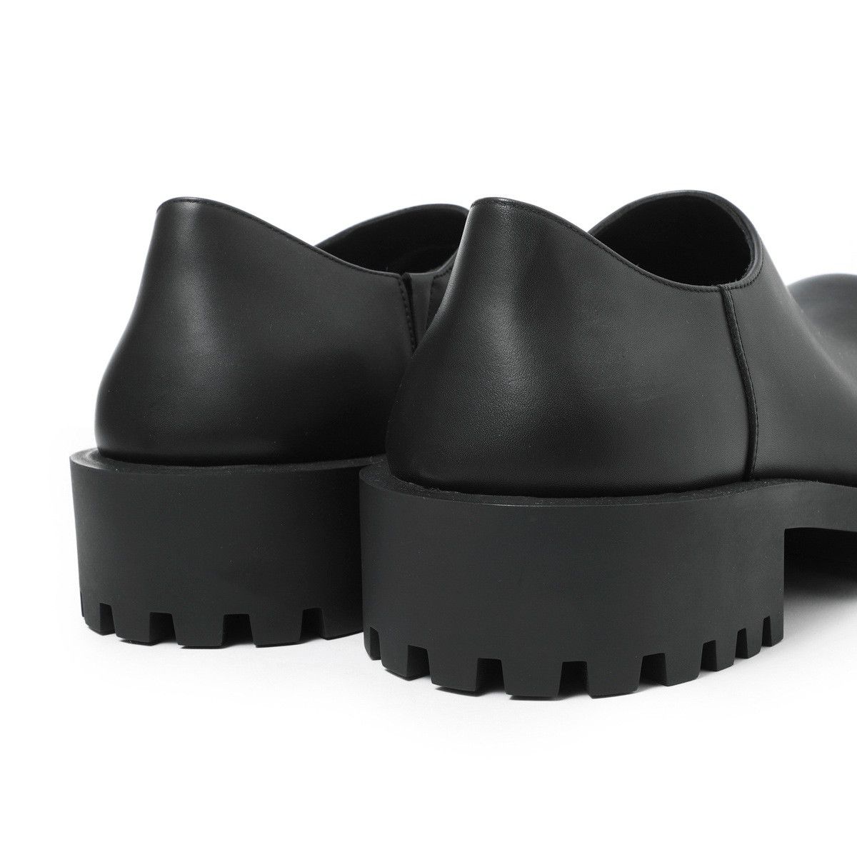 Balenciaga Tall Hummer Derby Shoes in Black Size US 11 / EU 44 - 4 Thumbnail