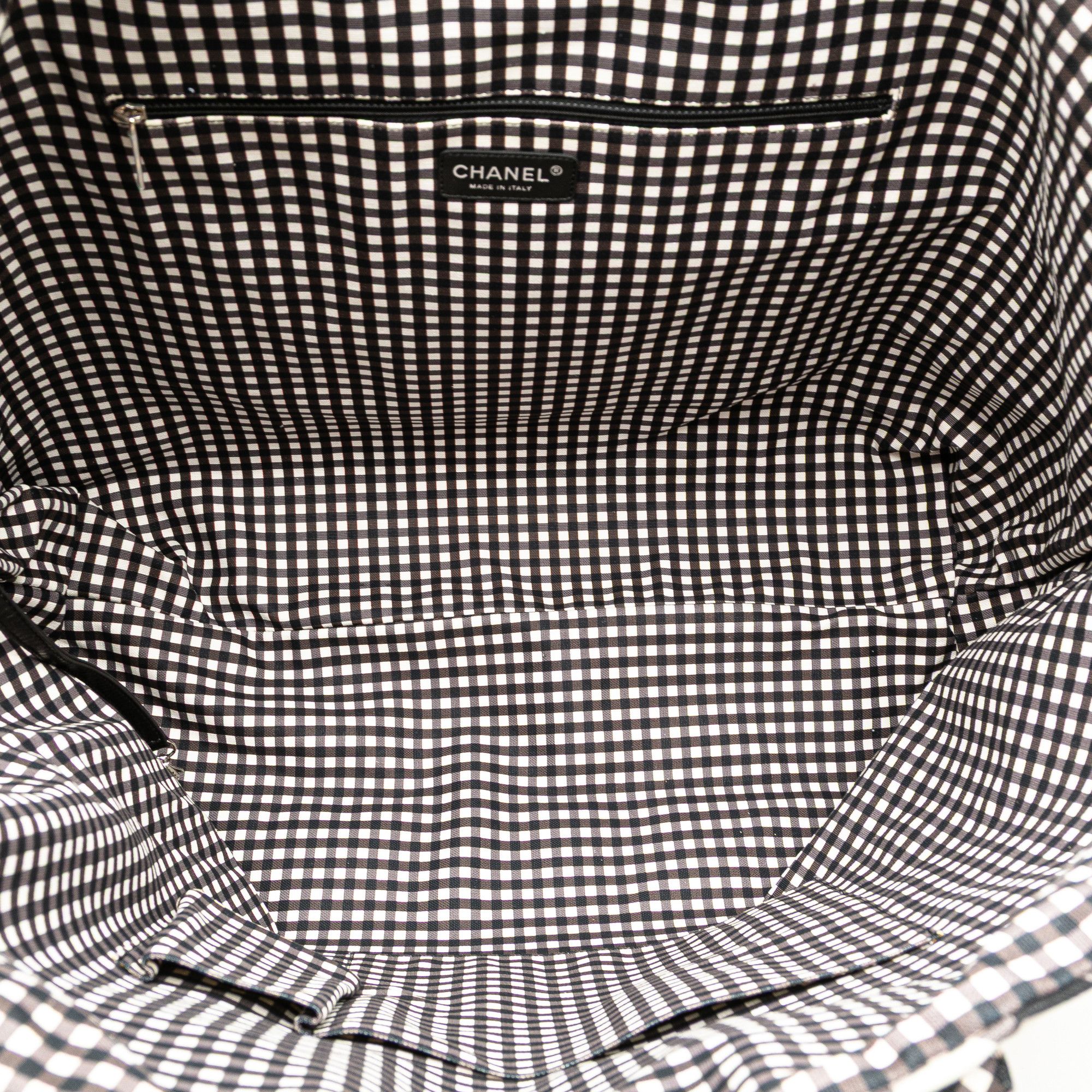 Chanel Chanel Printed Canvas Gingham Weekender Tote Size ONE SIZE - 4 Thumbnail