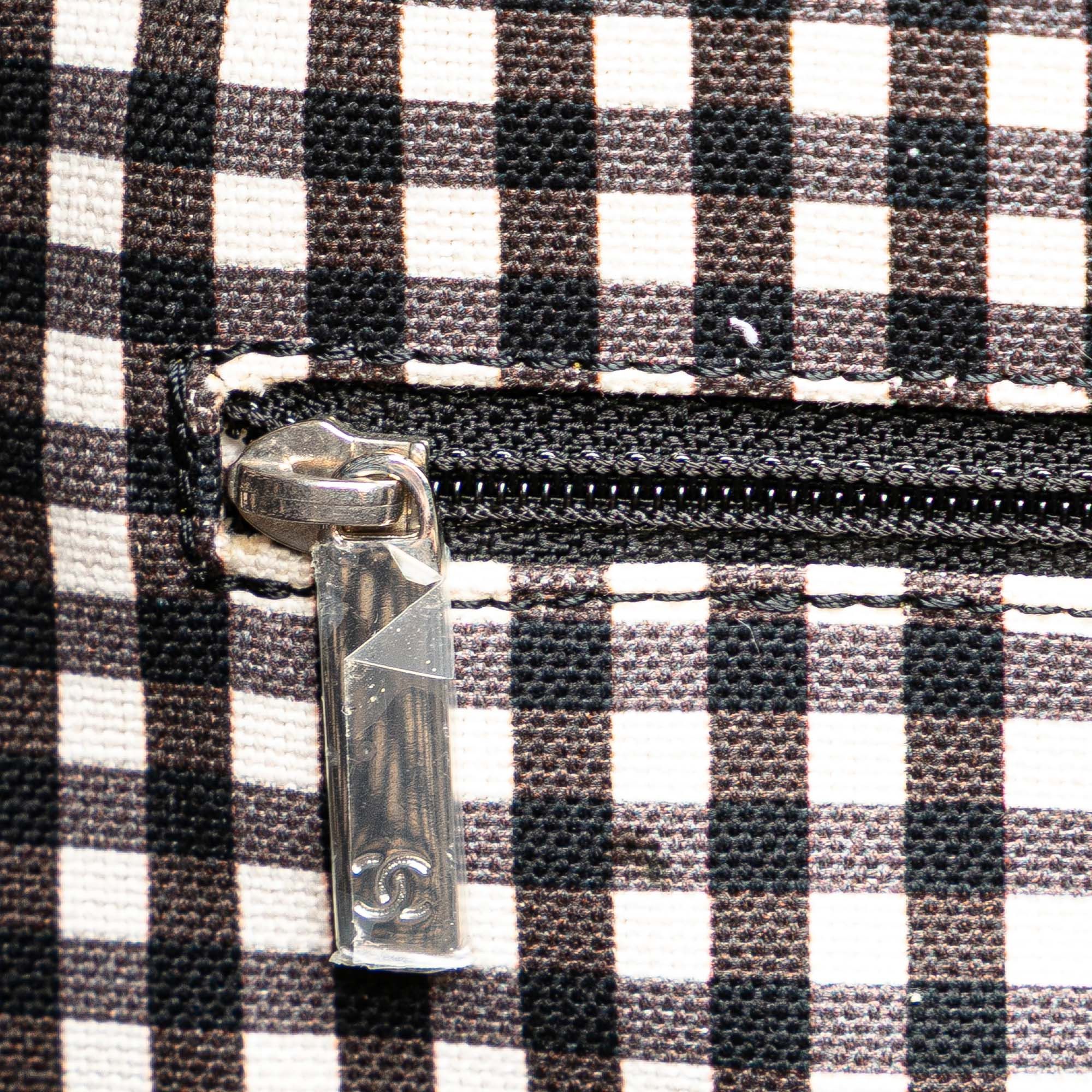 Chanel Chanel Printed Canvas Gingham Weekender Tote Size ONE SIZE - 6 Thumbnail
