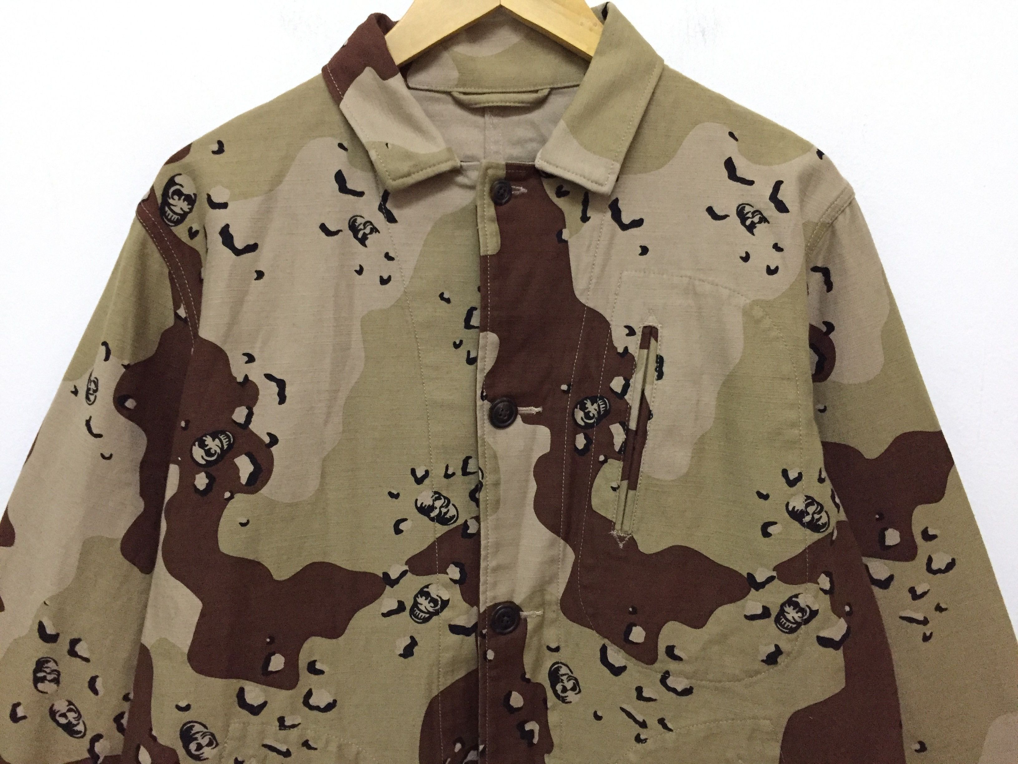 Number (N)ine Needles x Number Nine Desert Skull Camo Button Up Jacket Size US M / EU 48-50 / 2 - 4 Thumbnail