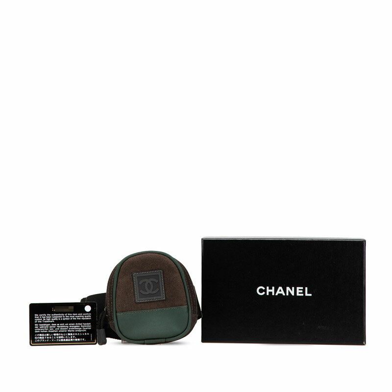 Chanel Chanel Chanel Sports Line Coco Mark Canvas Arm Pouch Canvas Other Size ONE SIZE - 12 Thumbnail