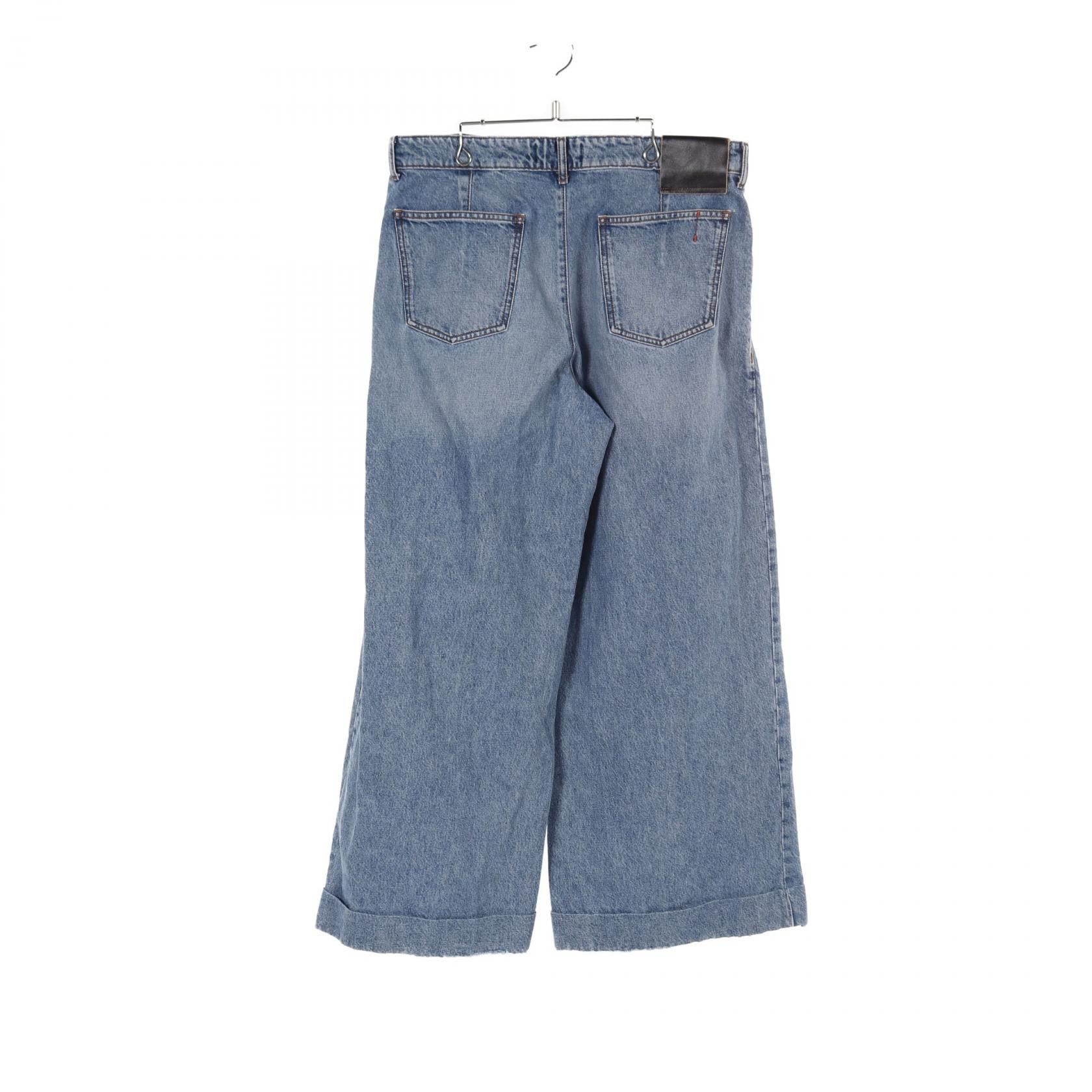 Other Other SPORTMAX Denim Cotton Denim Pants Cotton Jeans Size ONE SIZE - 2 Thumbnail