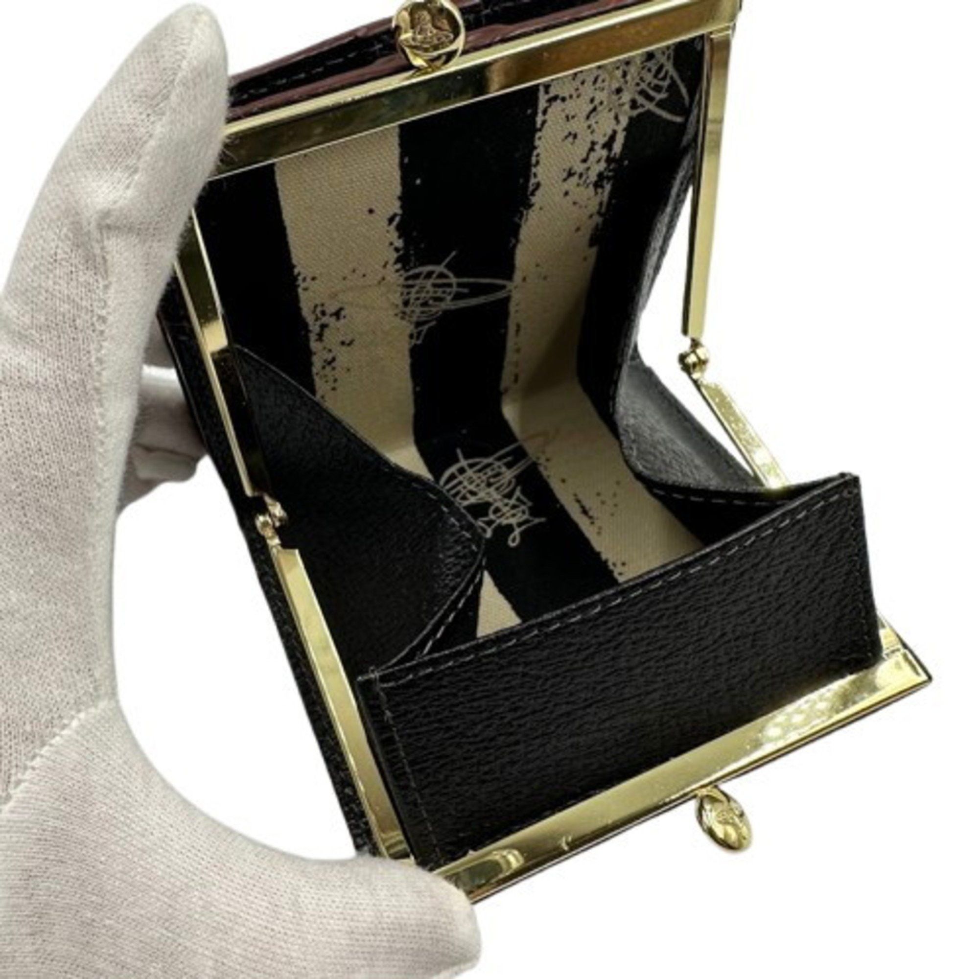 Vivienne Westwood Vivienne Westwood Black Folding Wallet Size ONE SIZE - 9 Thumbnail
