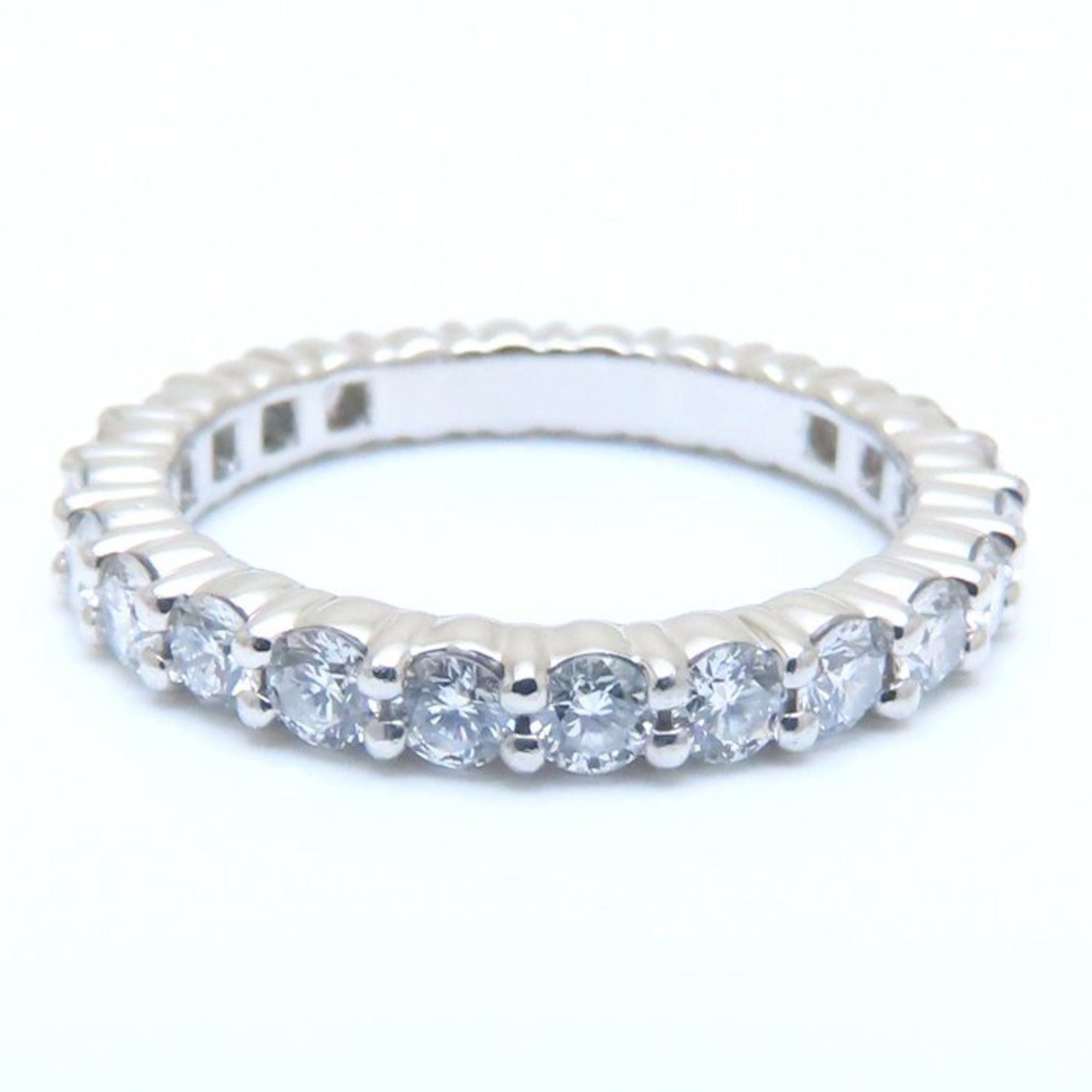 Harry Winston Harry Winston Round Cut Prong Set Ring Diamond 1.25ct WBDPRDS05SP05 Pt950 Platinum 293683 Size ONE SIZE - 3 Thumbnail