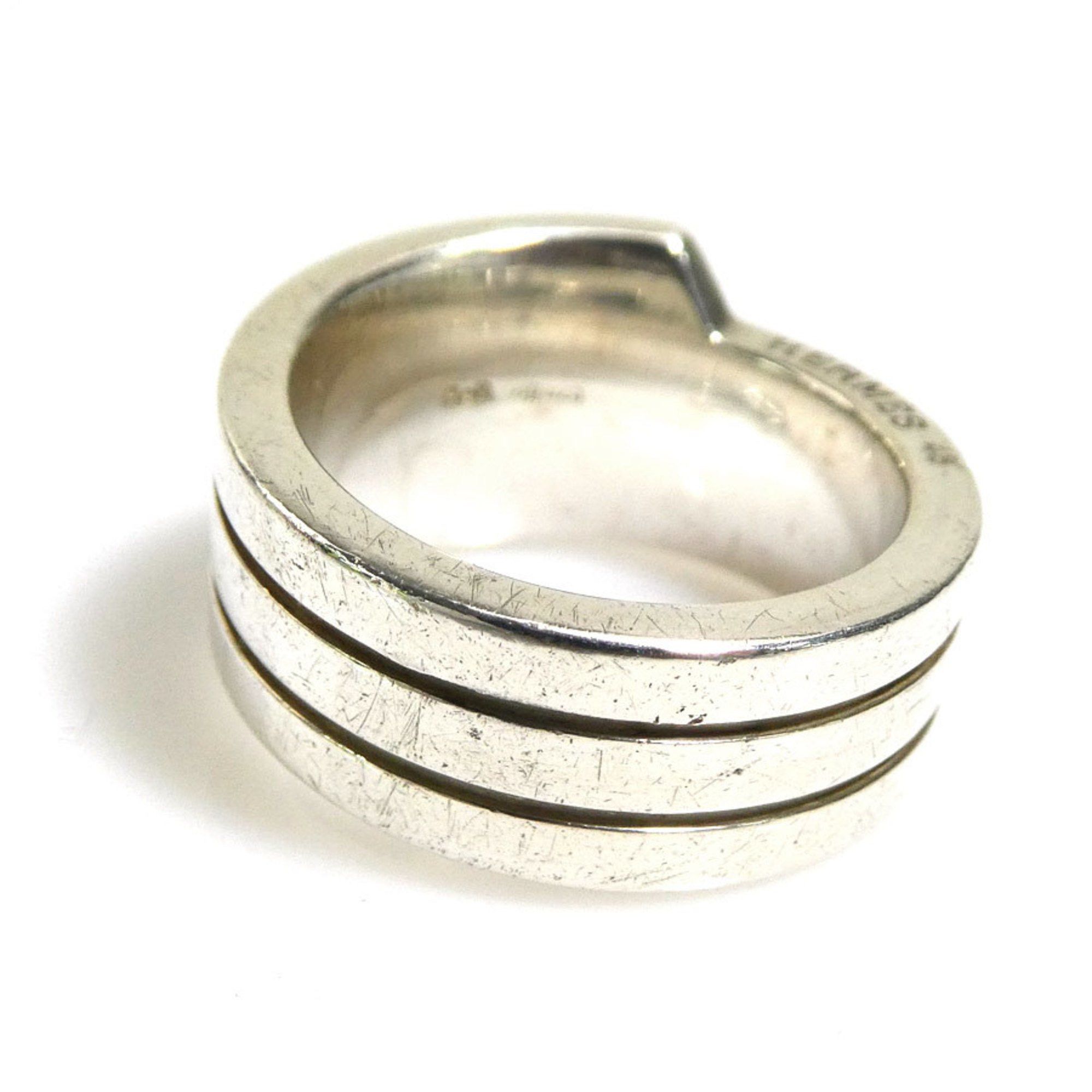 Hermes Hermes Ring Italy Silver 925 Men's Women's h31134a Size ONE SIZE - 3 Thumbnail