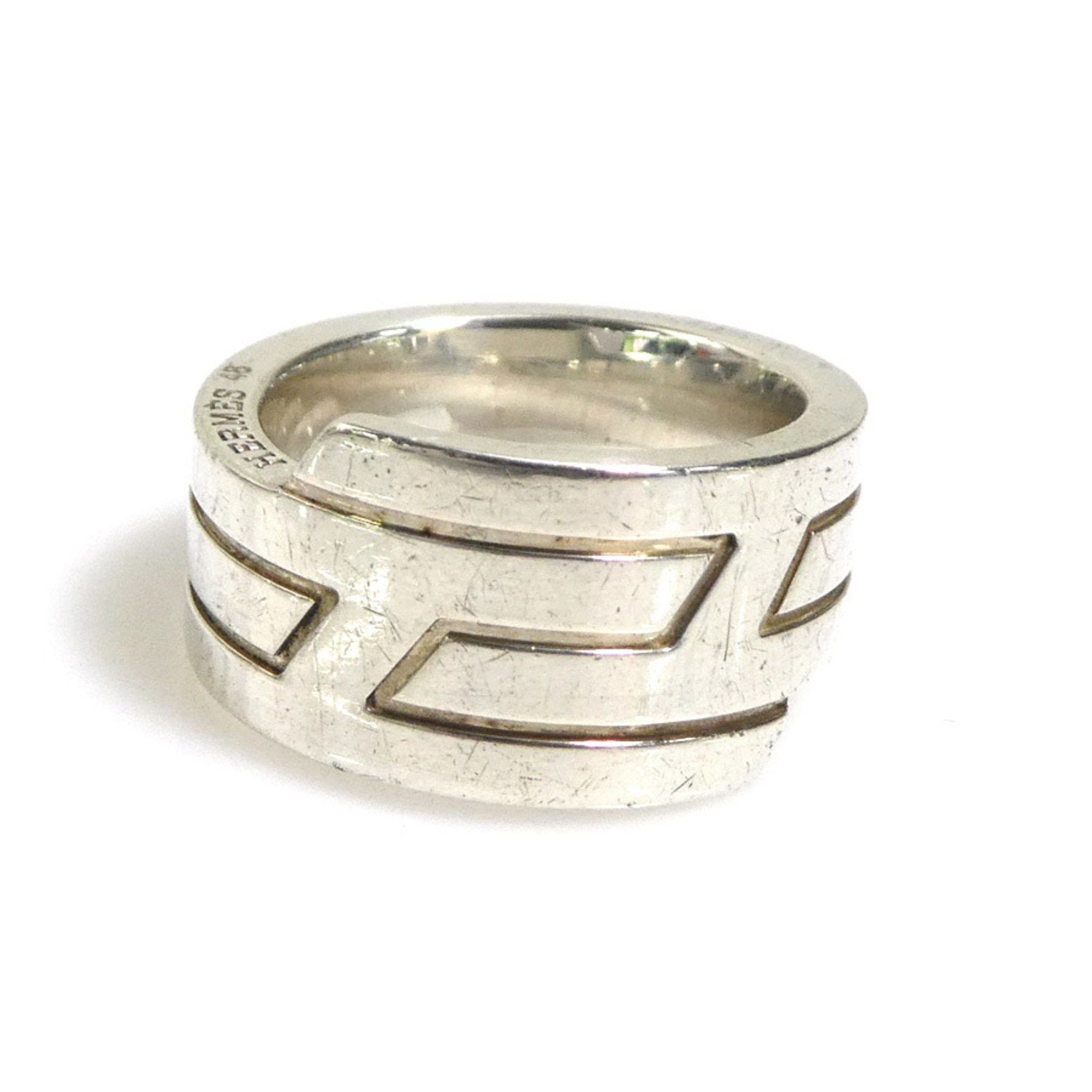 Hermes Hermes Ring Italy Silver 925 Men's Women's h31134a Size ONE SIZE - 2 Thumbnail