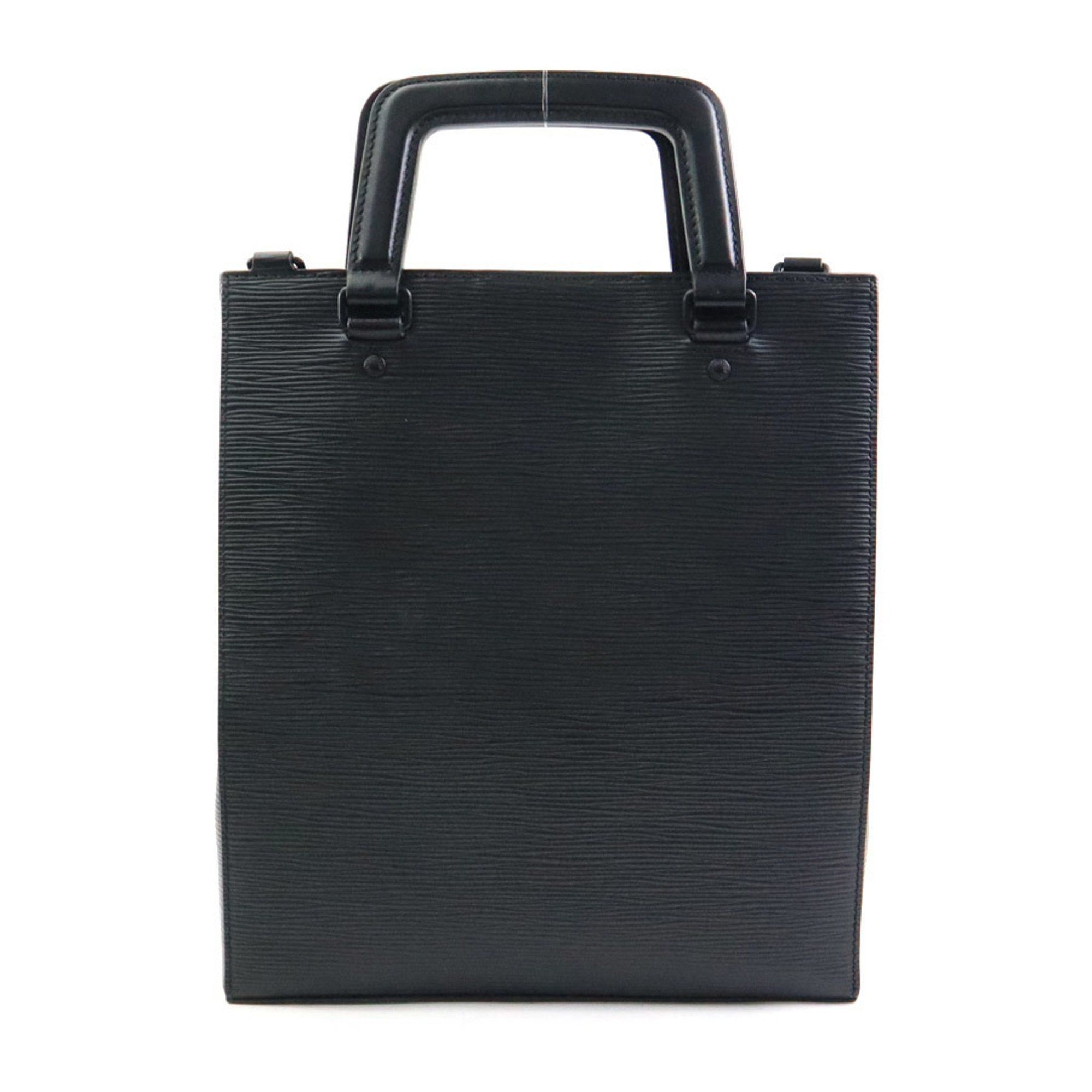 Louis Vuitton Louis Vuitton Handbag Shoulder Bag Epi Sac Plat Fold Leather Noir Men's Women's 90107g Size ONE SIZE - 2 Thumbnail
