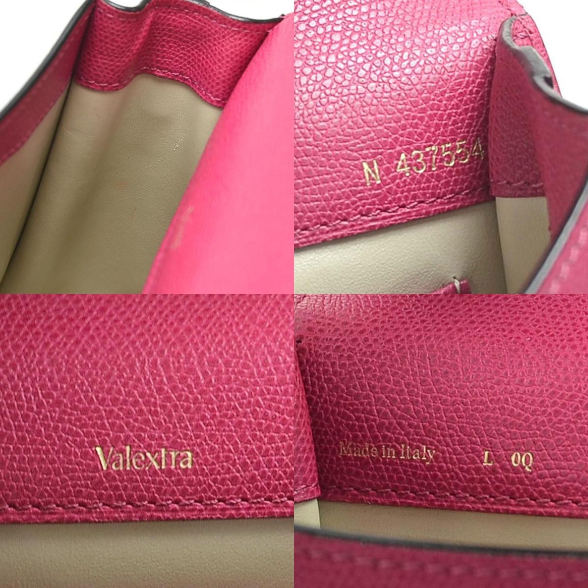 Valextra Valextra Handbag Shoulder Bag Iside Mini Leather Magenta Women's 90105a Size ONE SIZE - 5 Thumbnail