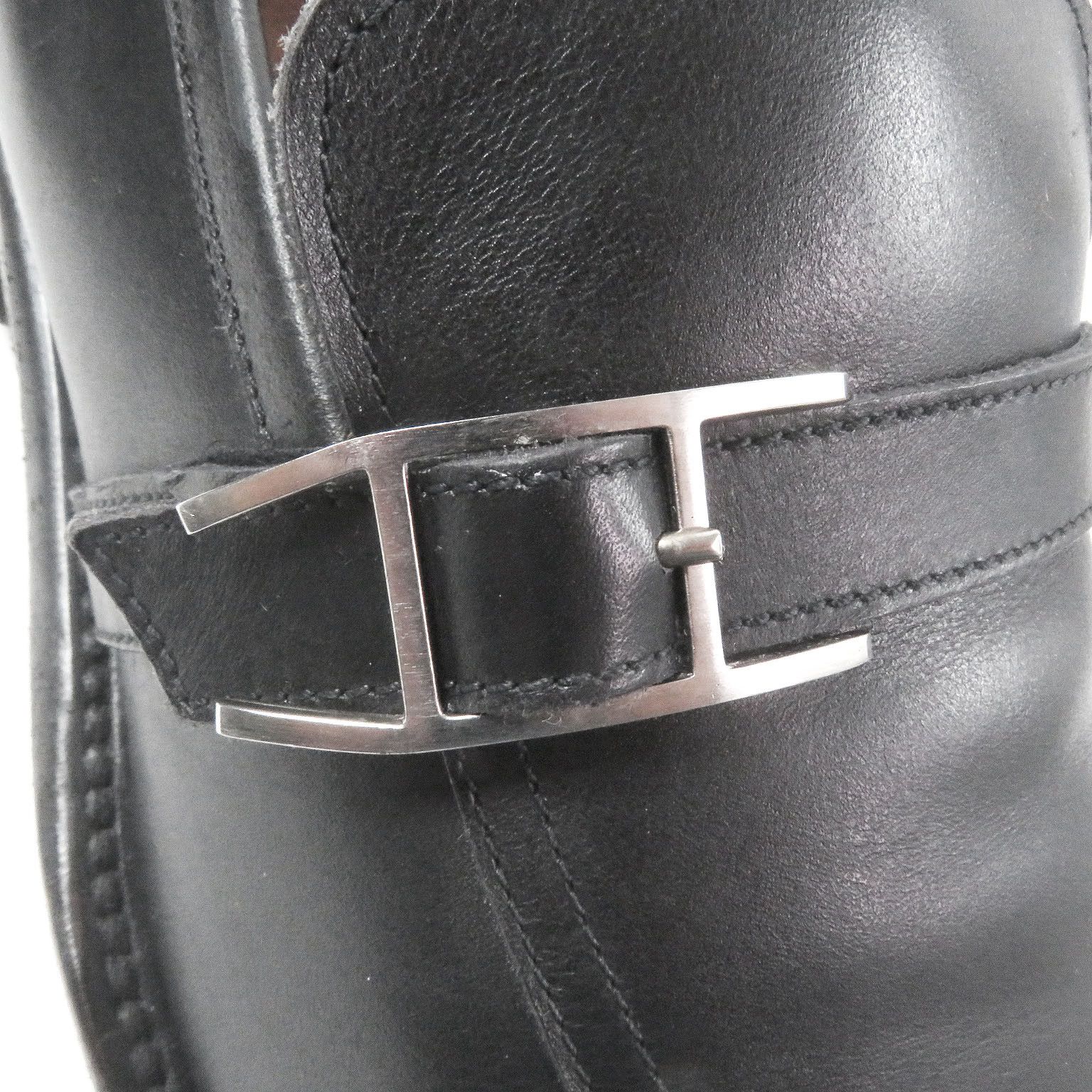 Hermes Hermes Hermes H logo leather loafers Leather Shoes DUTY FREE for USA Size ONE SIZE - 3 Thumbnail
