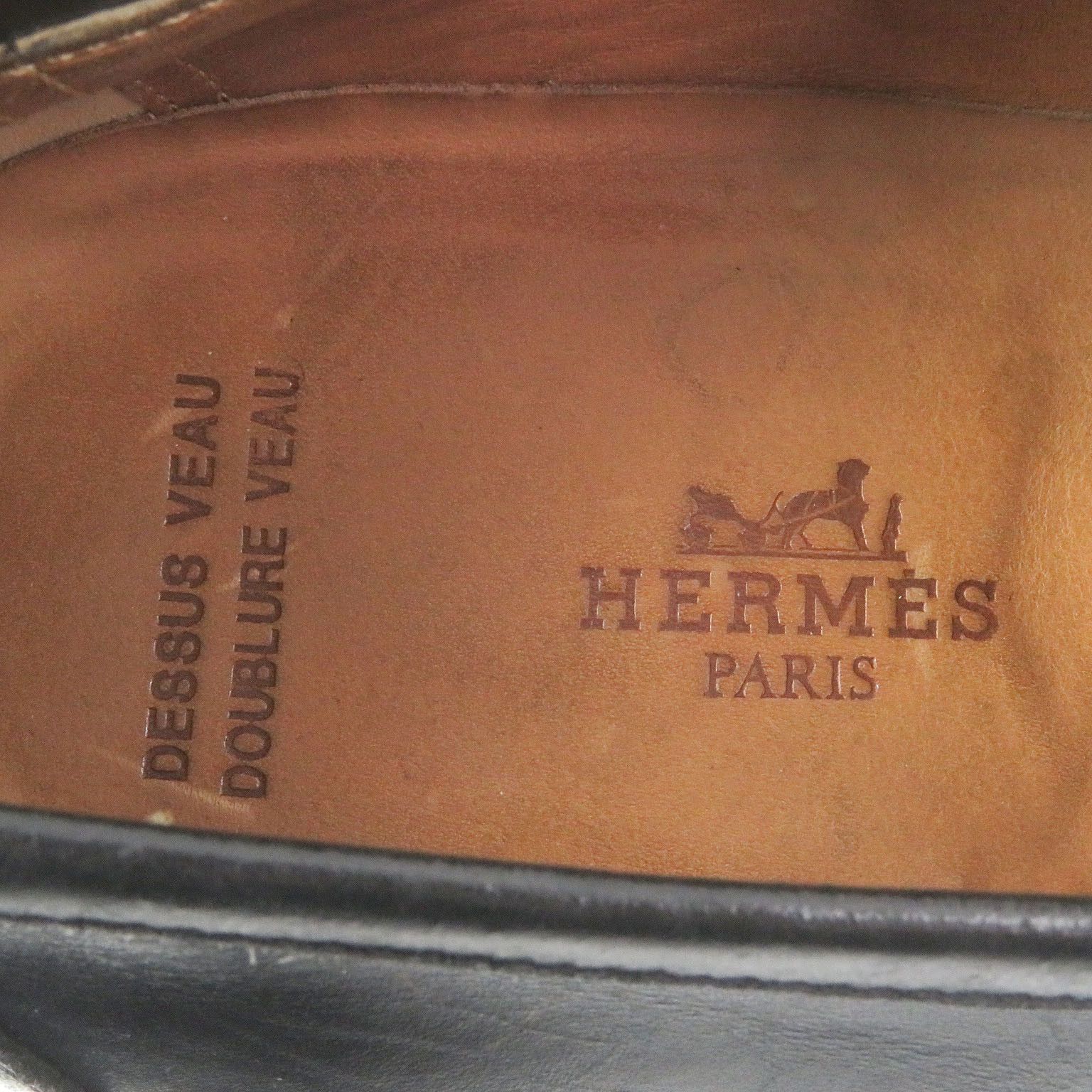 Hermes Hermes Hermes H logo leather loafers Leather Shoes DUTY FREE for USA Size ONE SIZE - 4 Thumbnail