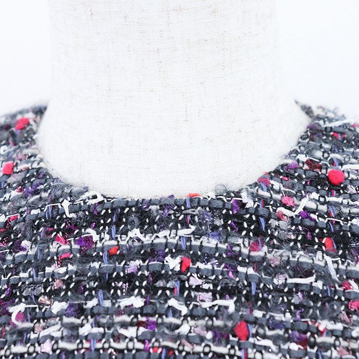Other Other YOKO CHAN Tweed Dress Others Dresses YCD-318-410 Size ONE SIZE - 2 Thumbnail
