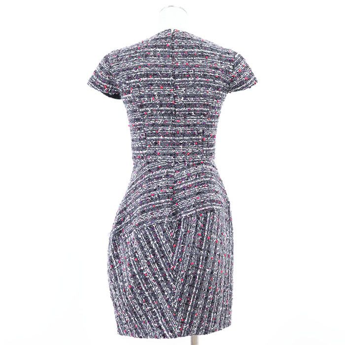 Other Other YOKO CHAN Tweed Dress Others Dresses YCD-318-410 Size ONE SIZE - 4 Thumbnail