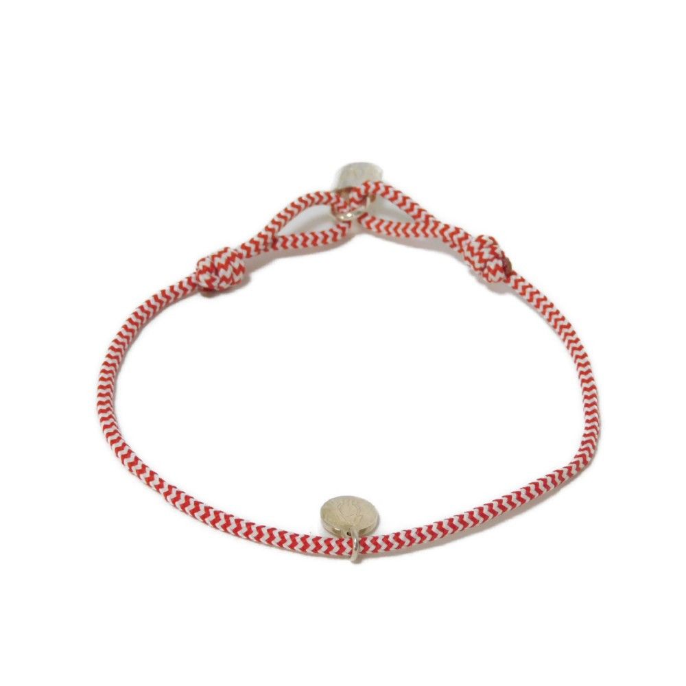 Louis Vuitton Louis Vuitton Louis Vuitton Silver Lockit Bracelet Cotton Bracelet Q95705 Size ONE SIZE - 2 Thumbnail