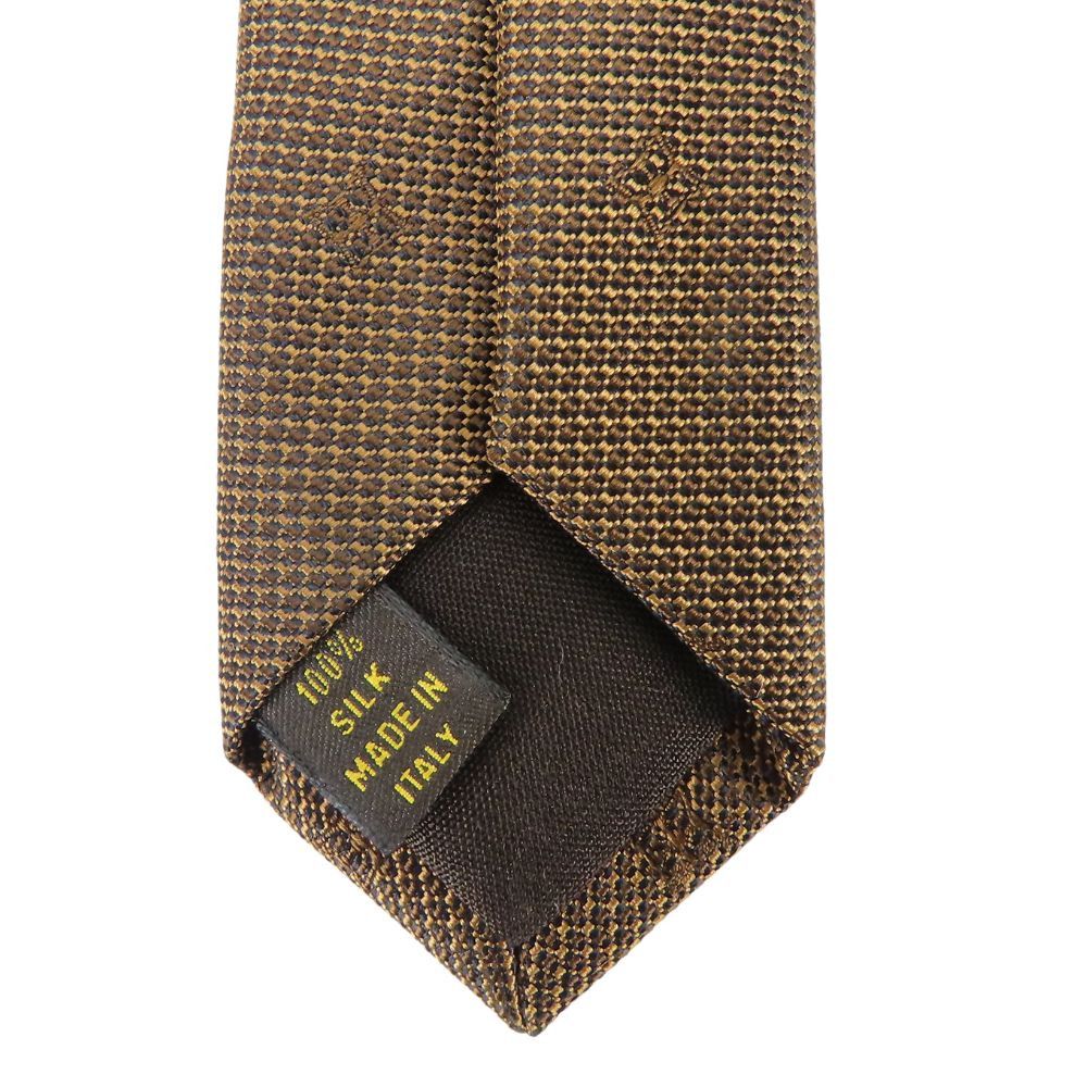 Louis Vuitton Louis Vuitton Louis Vuitton Monogram Silk Tie Cotton Necktie Size ONE SIZE - 11 Thumbnail