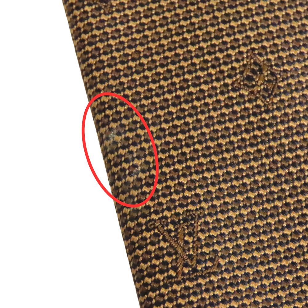 Louis Vuitton Louis Vuitton Louis Vuitton Monogram Silk Tie Cotton Necktie Size ONE SIZE - 3 Thumbnail