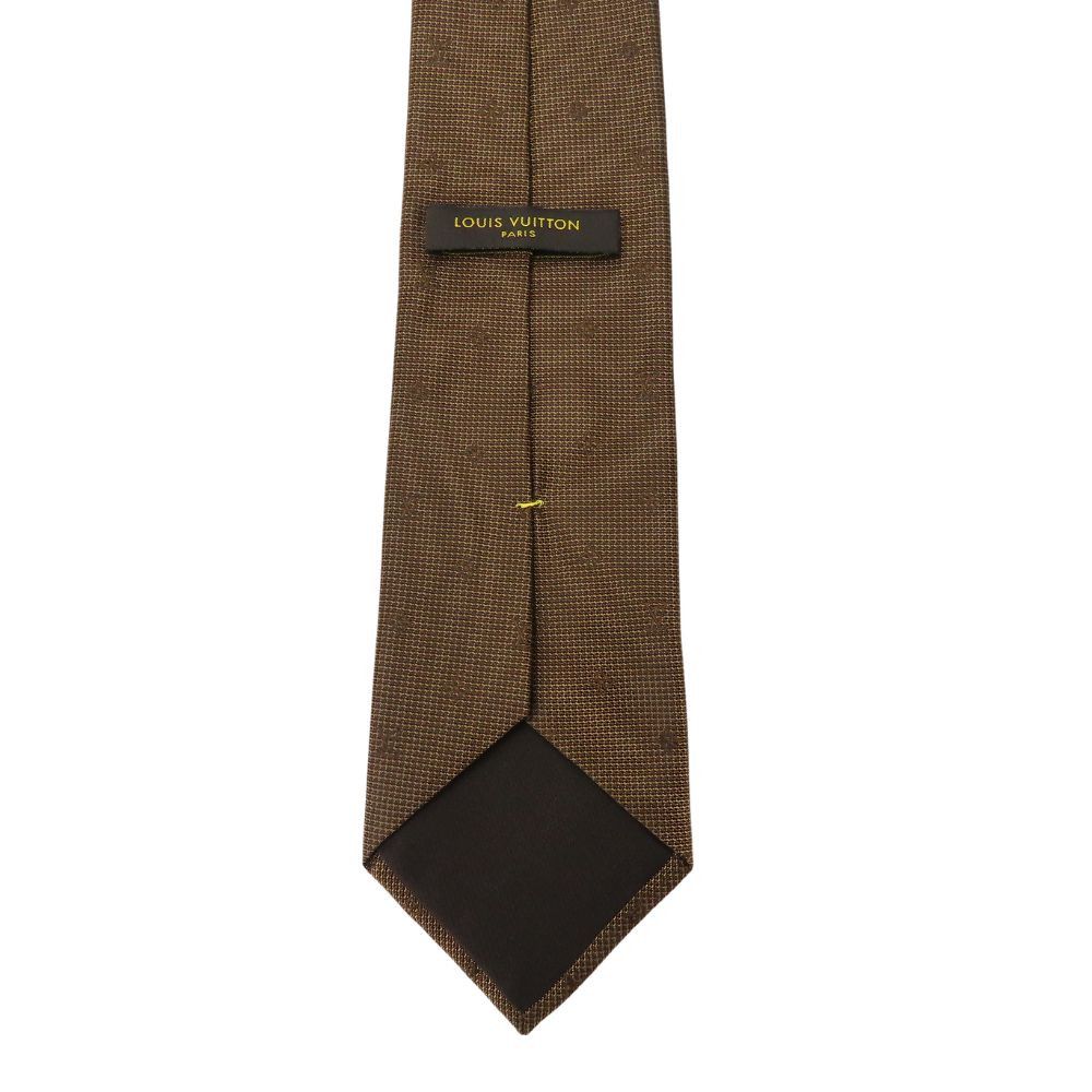 Louis Vuitton Louis Vuitton Louis Vuitton Monogram Silk Tie Cotton Necktie Size ONE SIZE - 4 Thumbnail