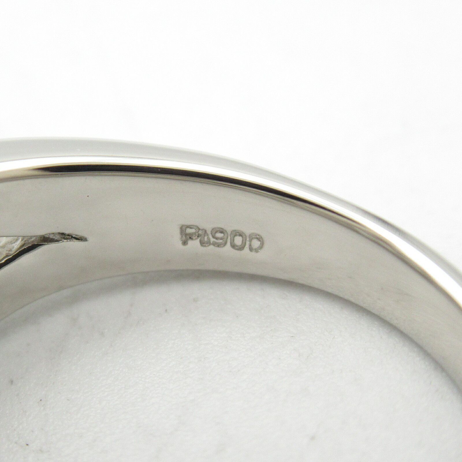 Other LuxUness JEWELRY Diamond Pt900 Platinum Ring Metal Ring Size ONE SIZE - 4 Thumbnail