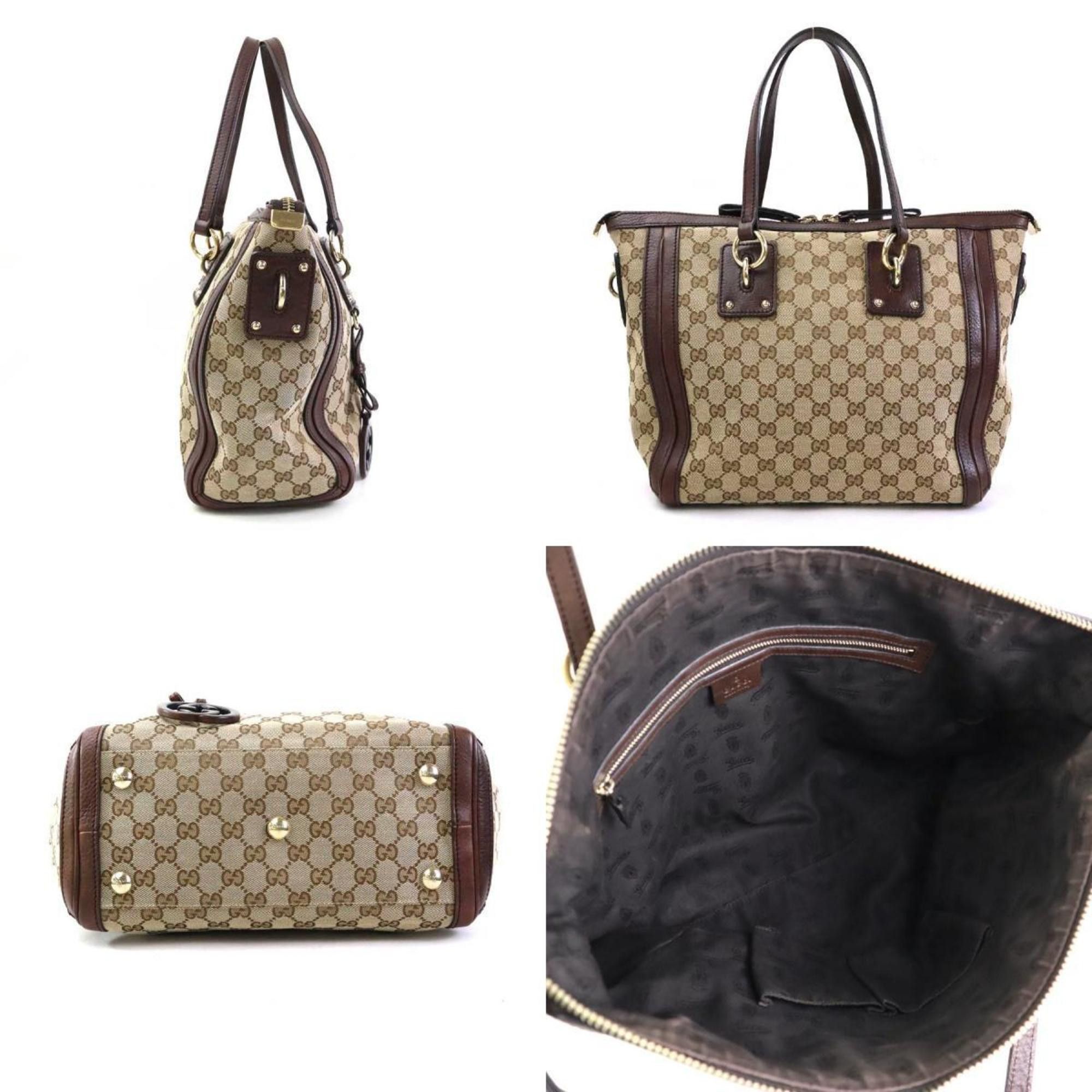 Gucci GUCCI handbag shoulder bag GG canvas brown ladies 247281 h31120a Size ONE SIZE - 2 Thumbnail