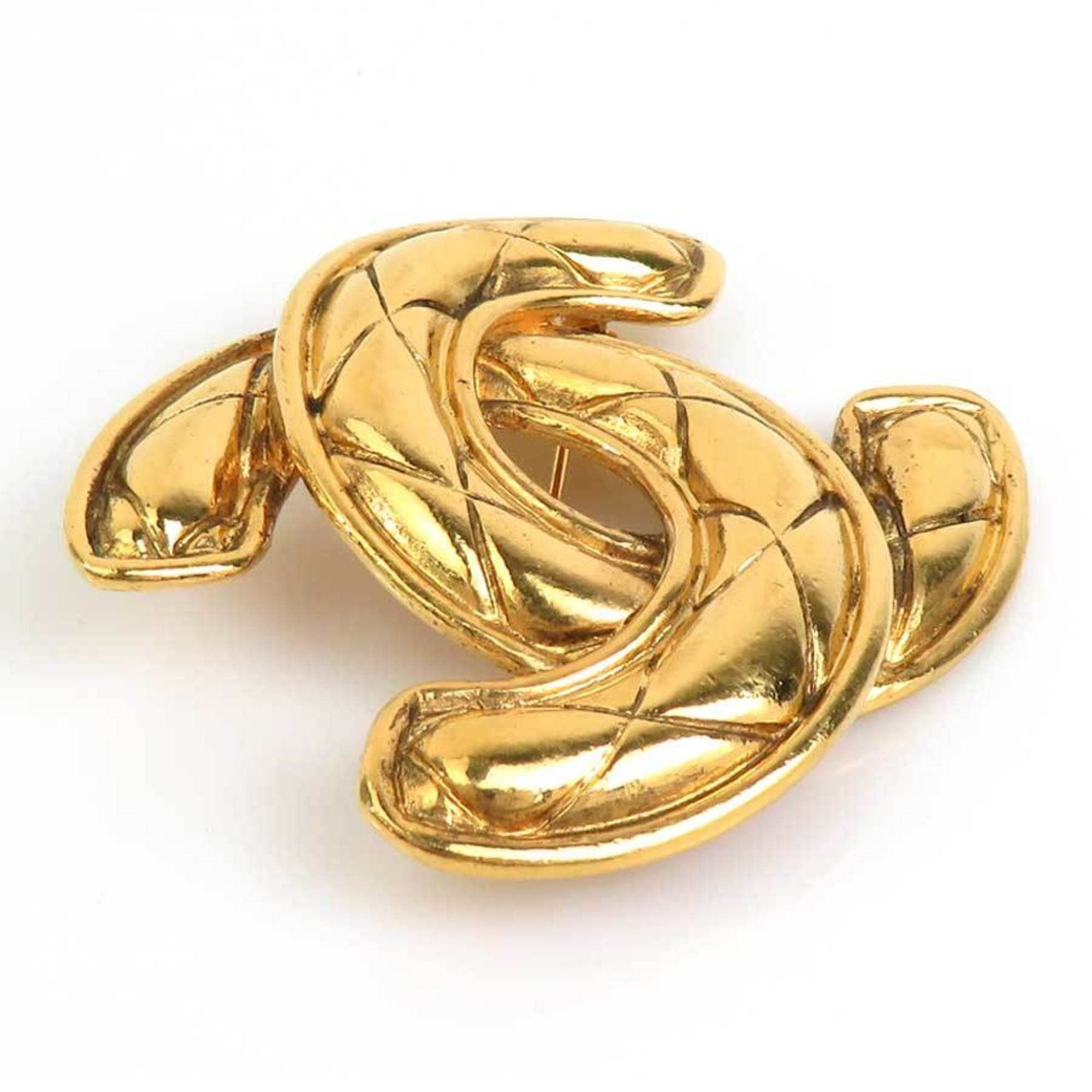 Chanel CHANEL Brooch Coco Mark Metal Gold Women's e60307a Size ONE SIZE - 2 Thumbnail