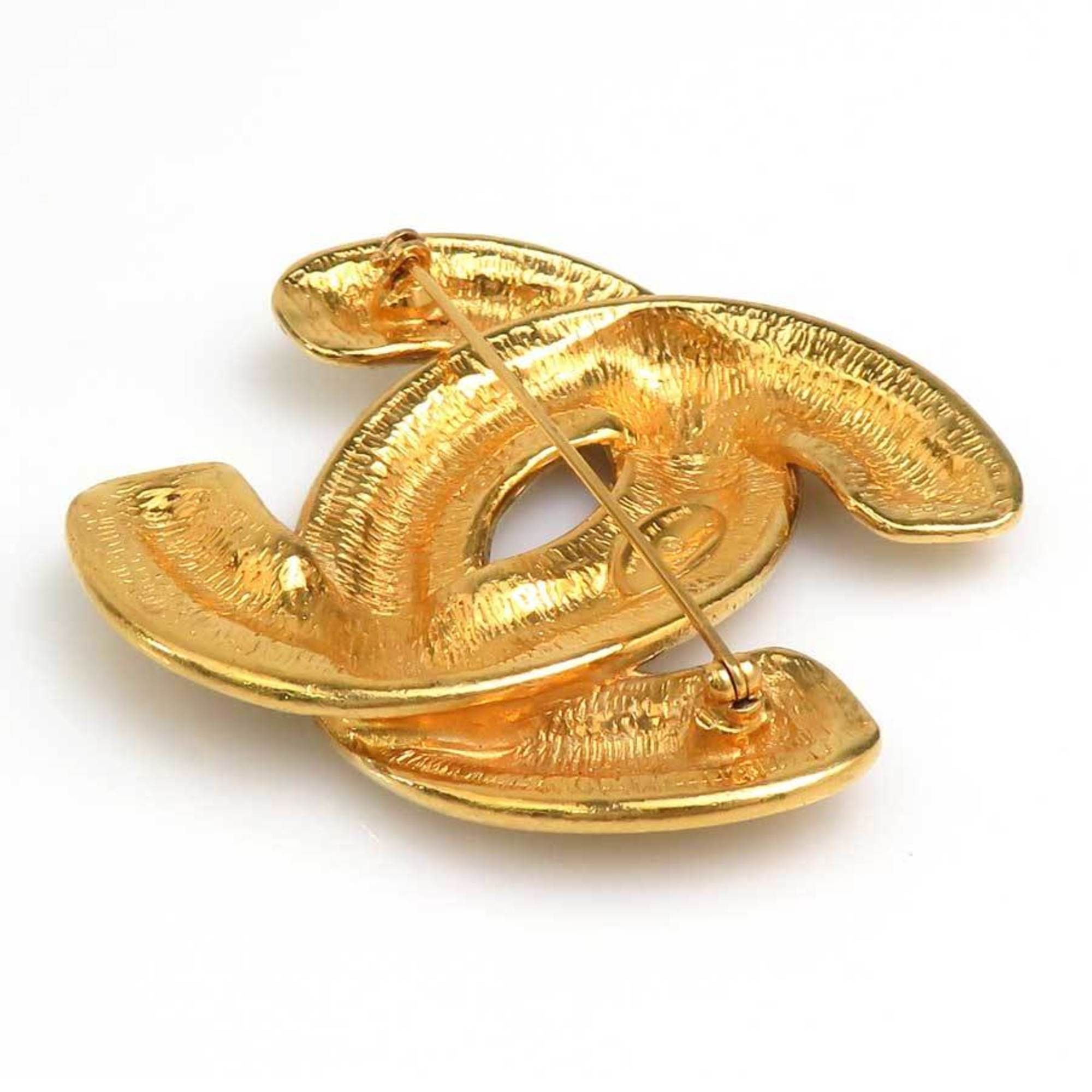Chanel CHANEL Brooch Coco Mark Metal Gold Women's e60307a Size ONE SIZE - 3 Thumbnail