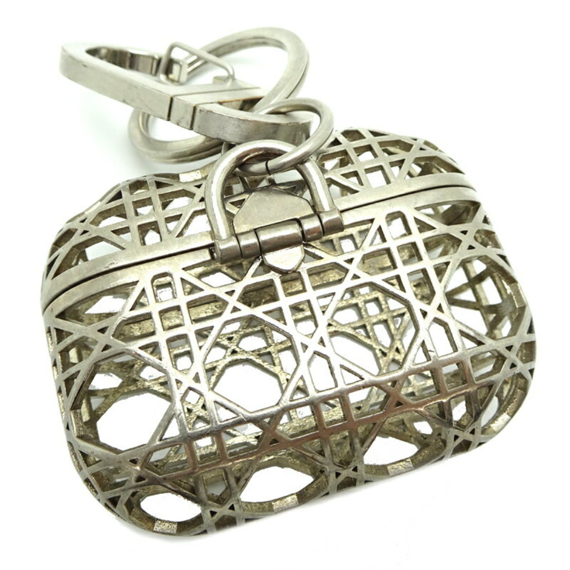Dior Christian Dior Air Pods Pro Case for Women and Men, Accessory, Metal, Silver Size ONE SIZE - 2 Thumbnail