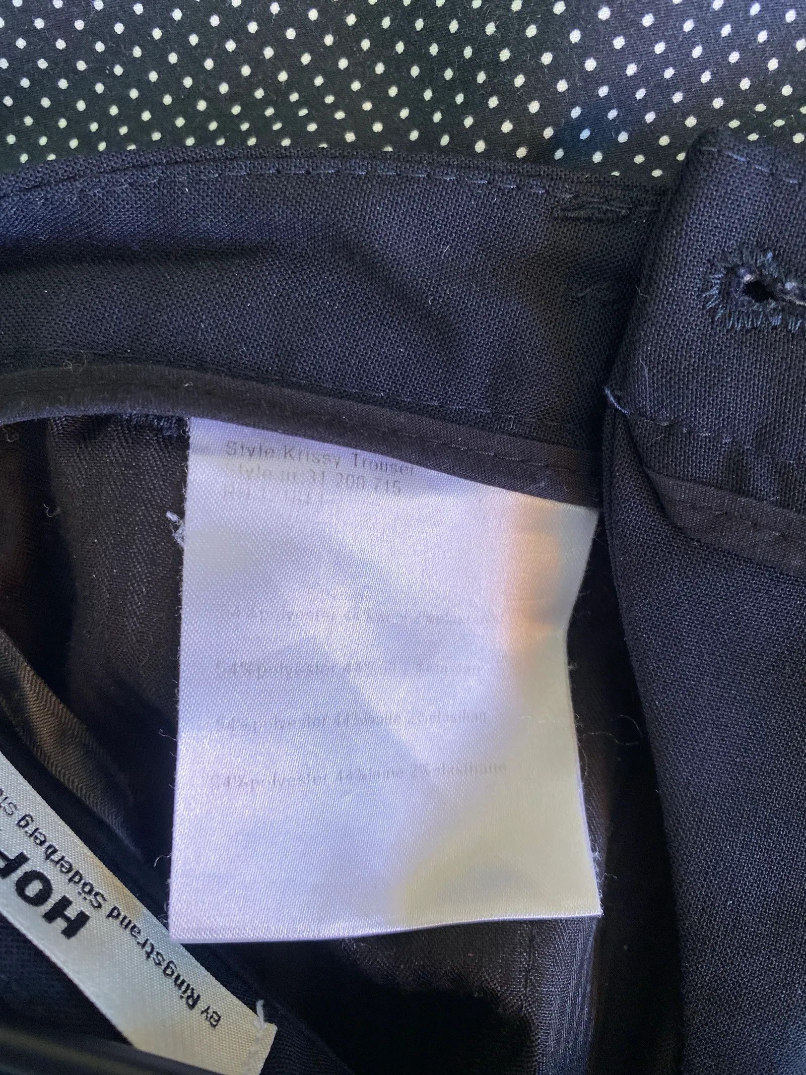 Hope Hope Krissy Trouser Pants Size 25" / US 0 / IT 36 - 3 Thumbnail
