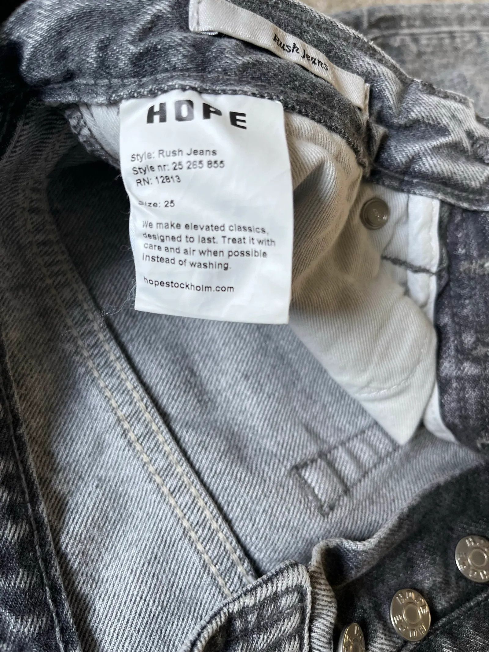Hope Hope Rush Jeans Jeans Size 25" / US 0 / IT 36 - 2 Thumbnail