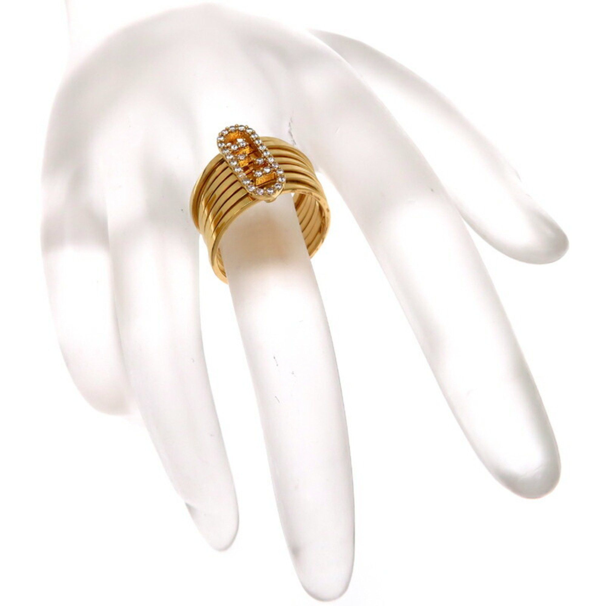 Fendi Fendi Orlock #S Women's Ring GP Size 11 Size ONE SIZE - 8 Thumbnail