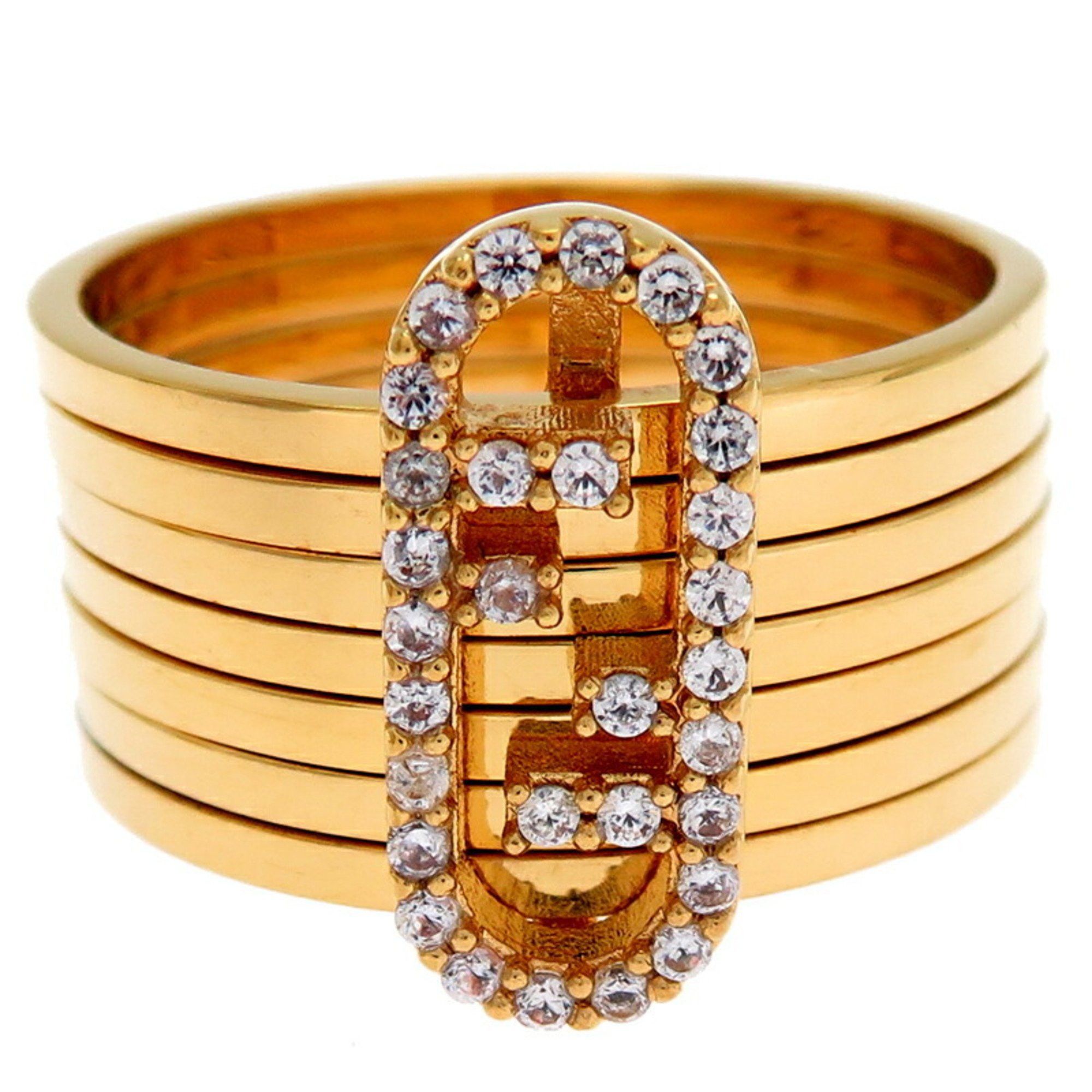 Fendi Fendi Orlock #S Women's Ring GP Size 11 Size ONE SIZE - 4 Thumbnail