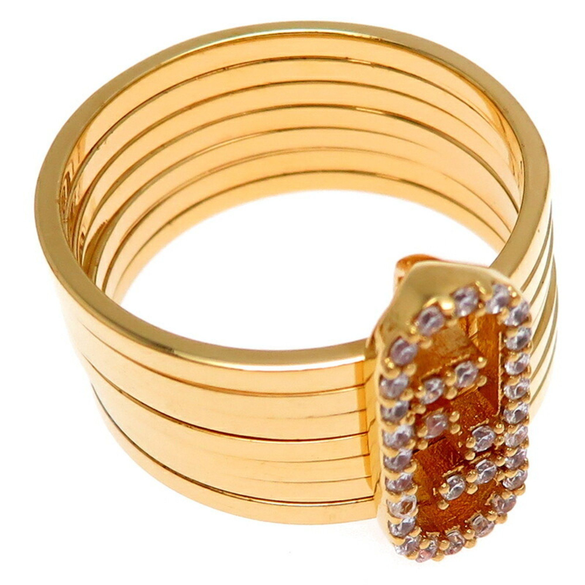 Fendi Fendi Orlock #S Women's Ring GP Size 11 Size ONE SIZE - 2 Thumbnail